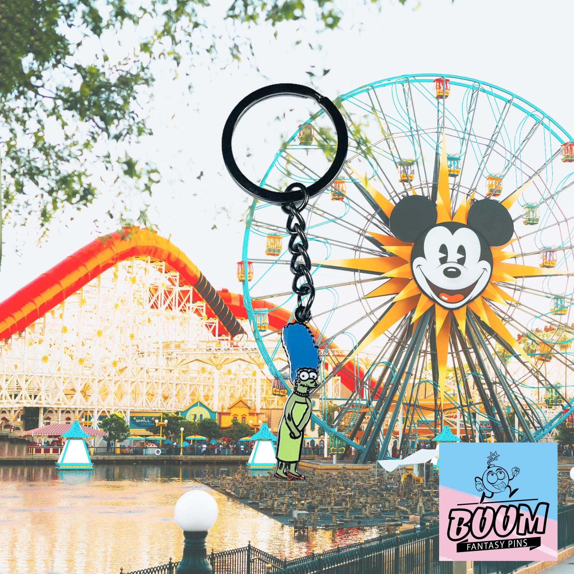 Porte-clés – Marge Simpson des Simpson – Disney Fantasy