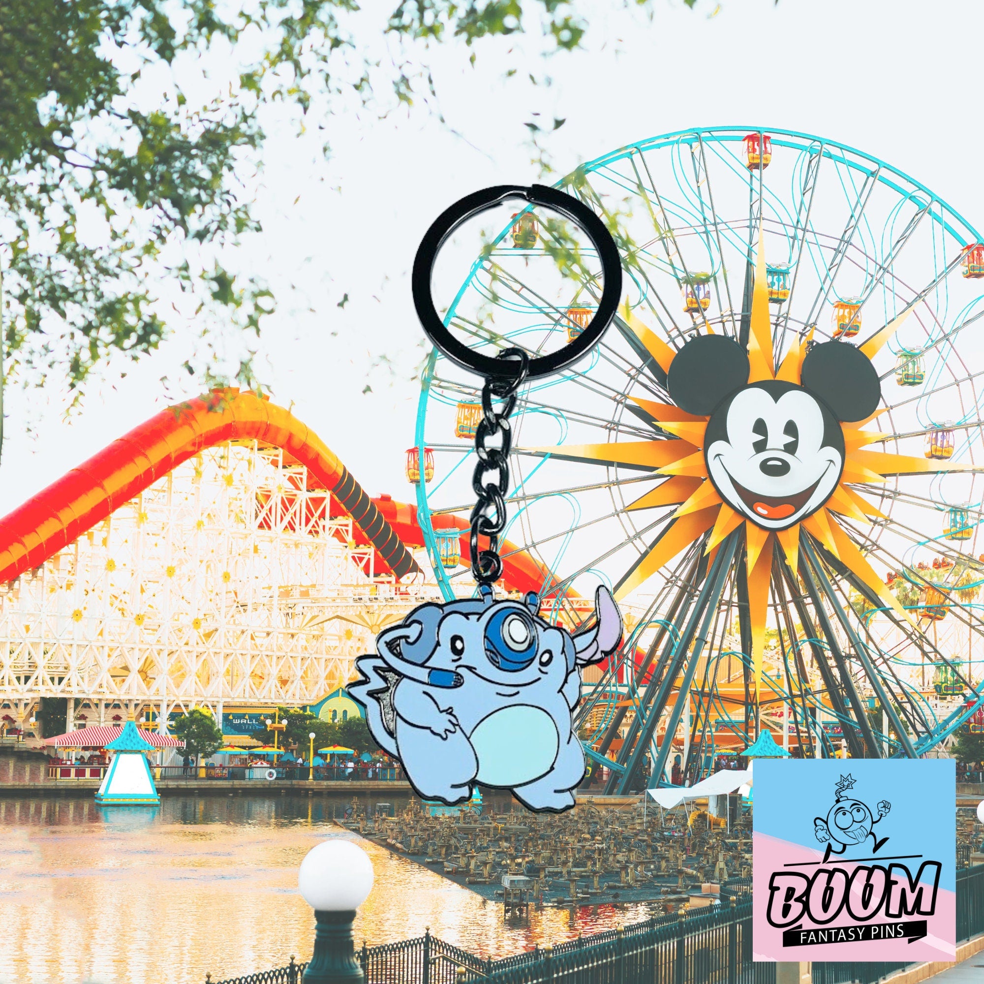 Llavero – Experimento 274 Phonehead Alexander de Lilo &amp; Stitch – Disney Fantasy