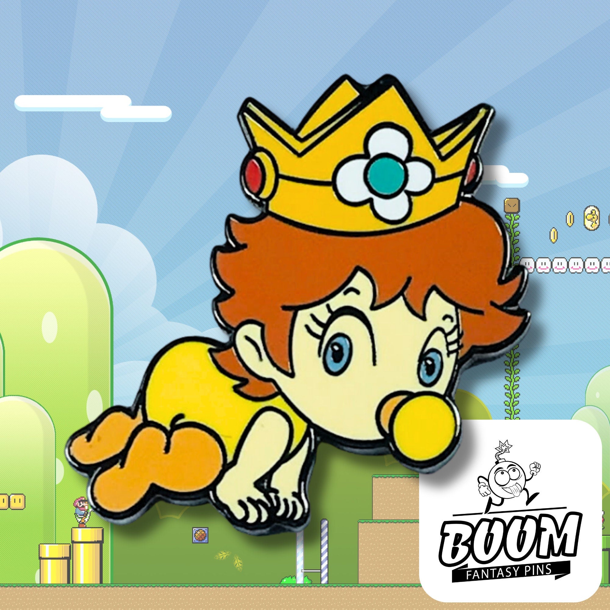 Pin – Princesa Daisy de Super Mario Bros – Disney Fantasy