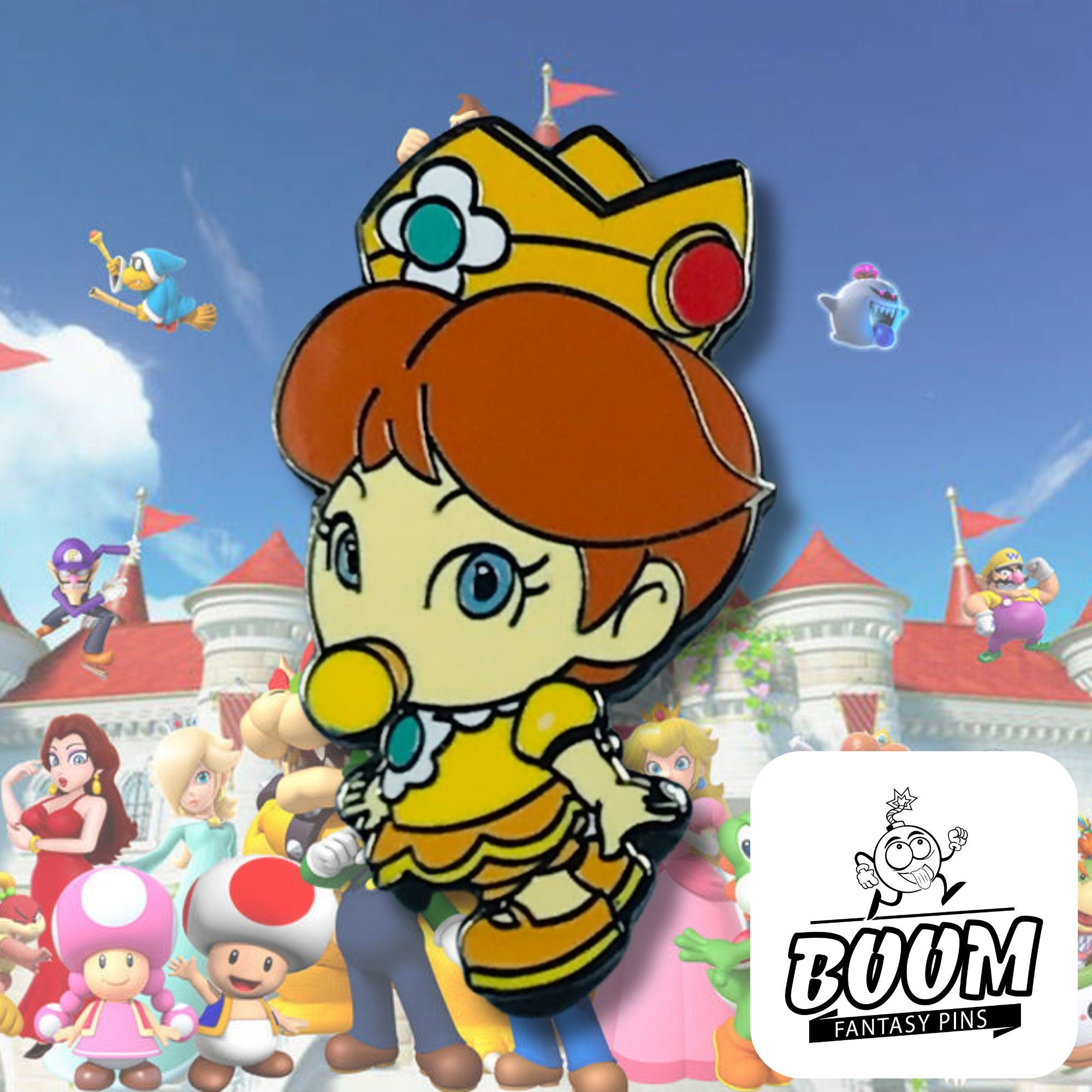 Pin's – Princesse Daisy de Super Mario Bros – Disney Fantasy