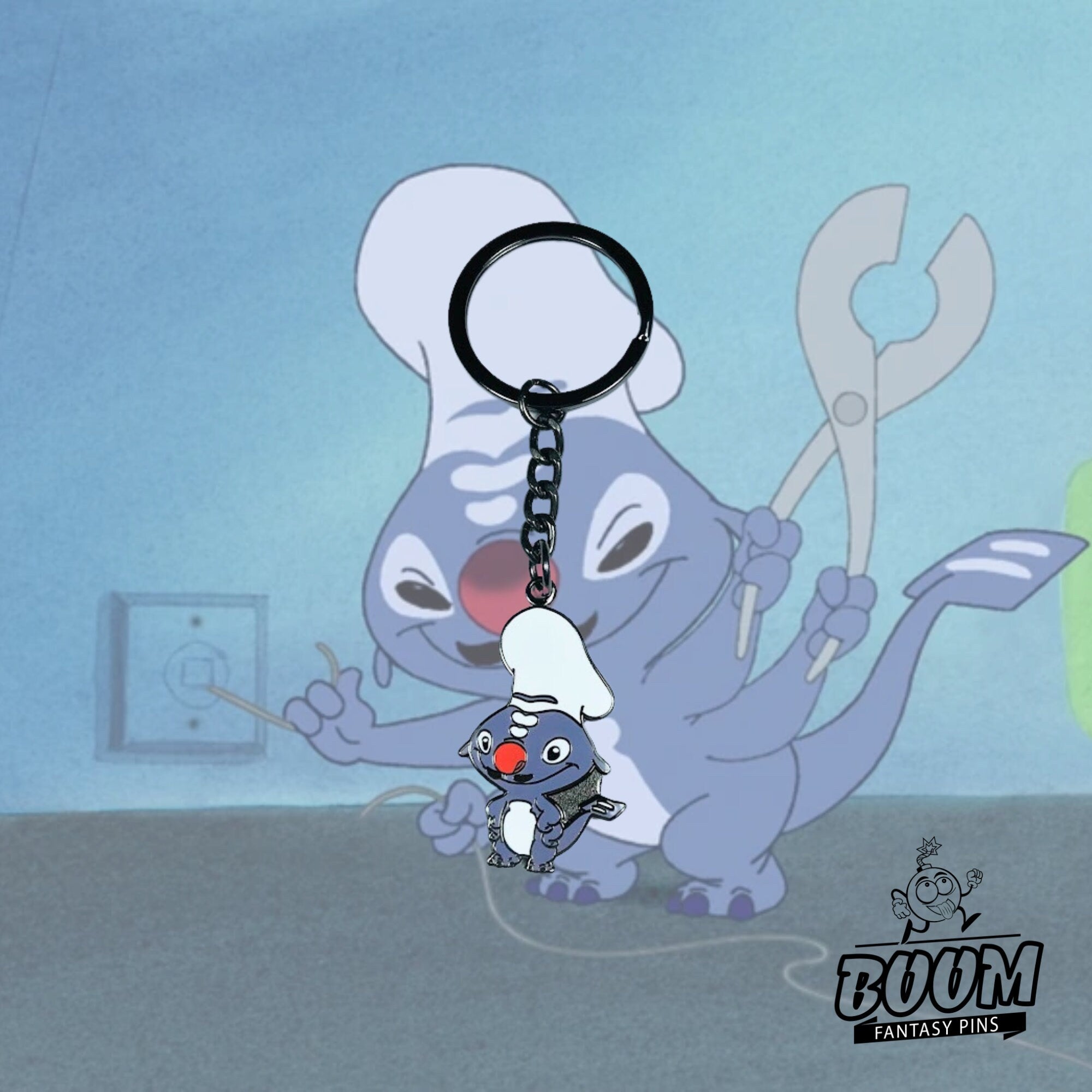 Llavero – Experimento Frenchfry 062 de Lilo &amp; Stitch – Disney Fantasy