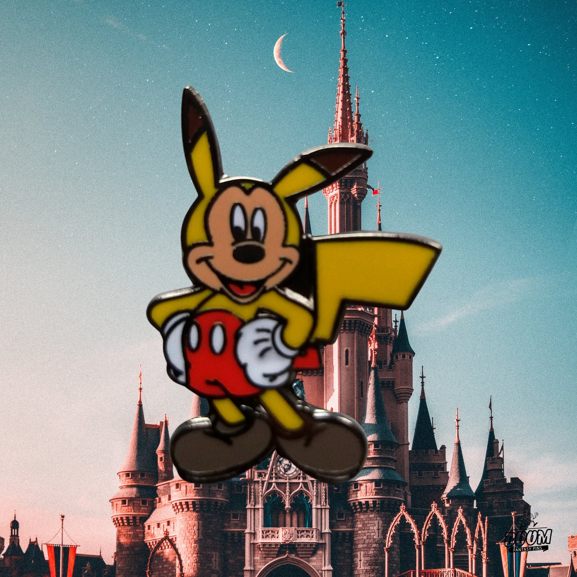Pin – Mickey Mouse as Pikachu from Mickey Mouse – Disney Fantasy