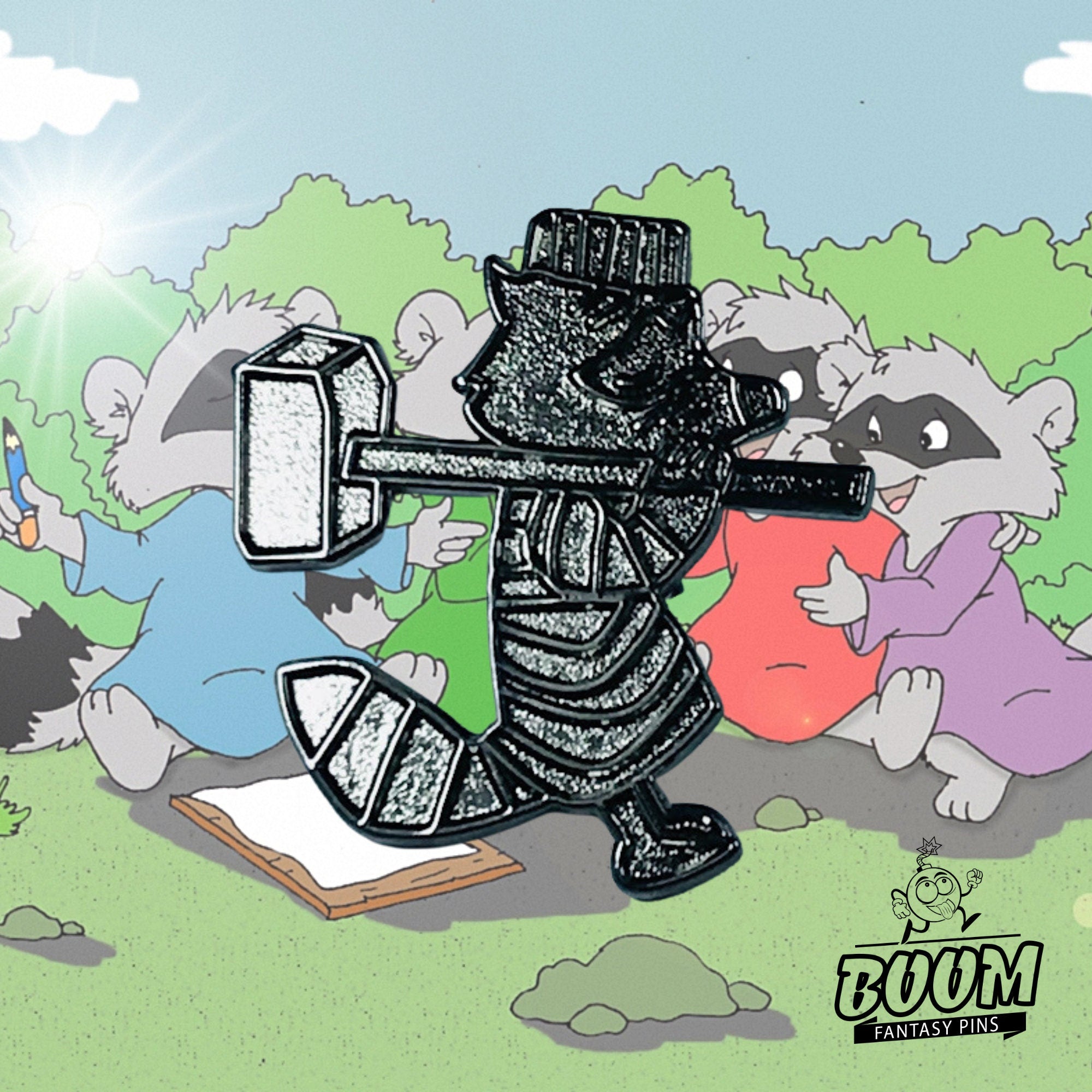 Pin – Mapache de Robin Hood – Disney Fantasy