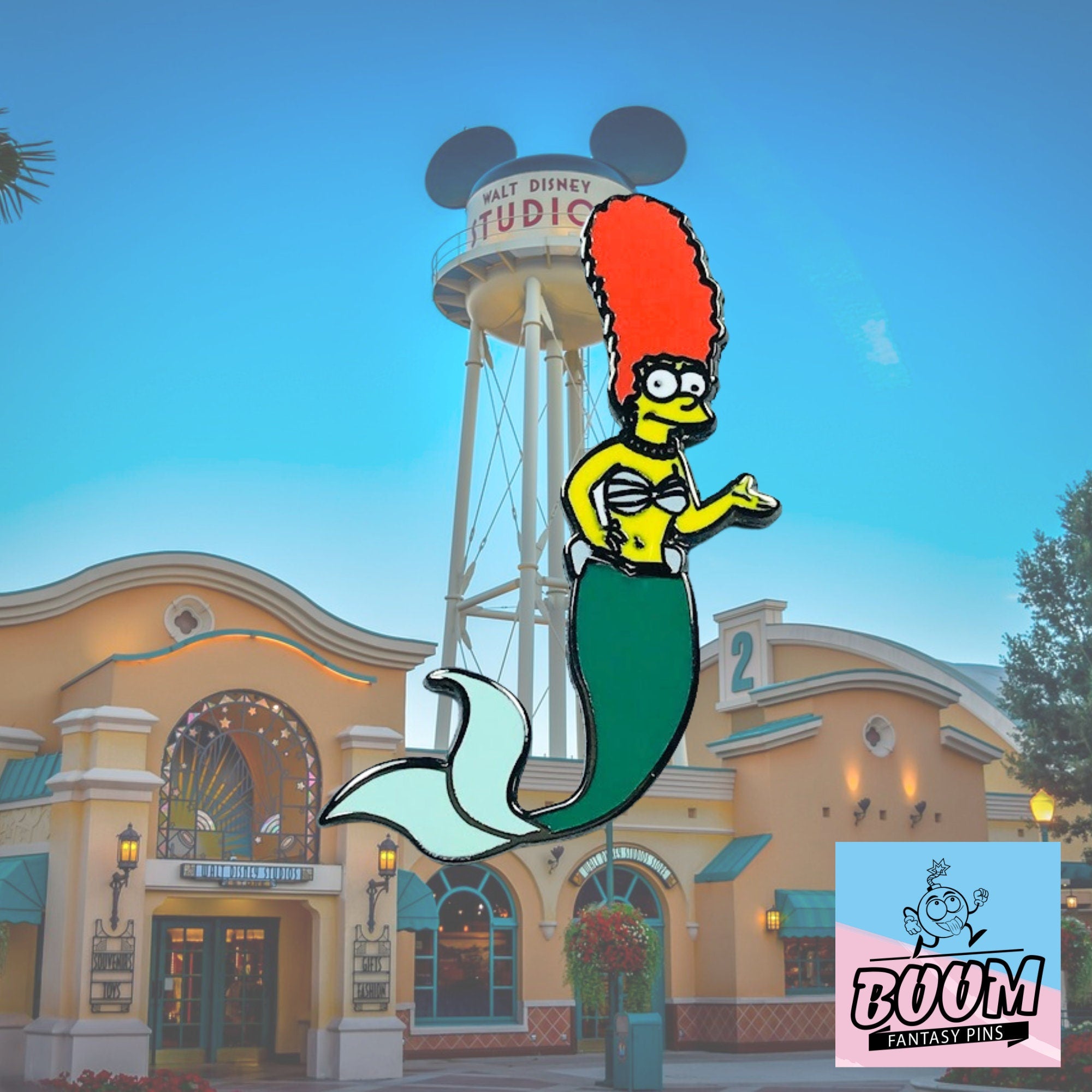 Pin's – Marge Simpson des Simpson – Disney Fantasy