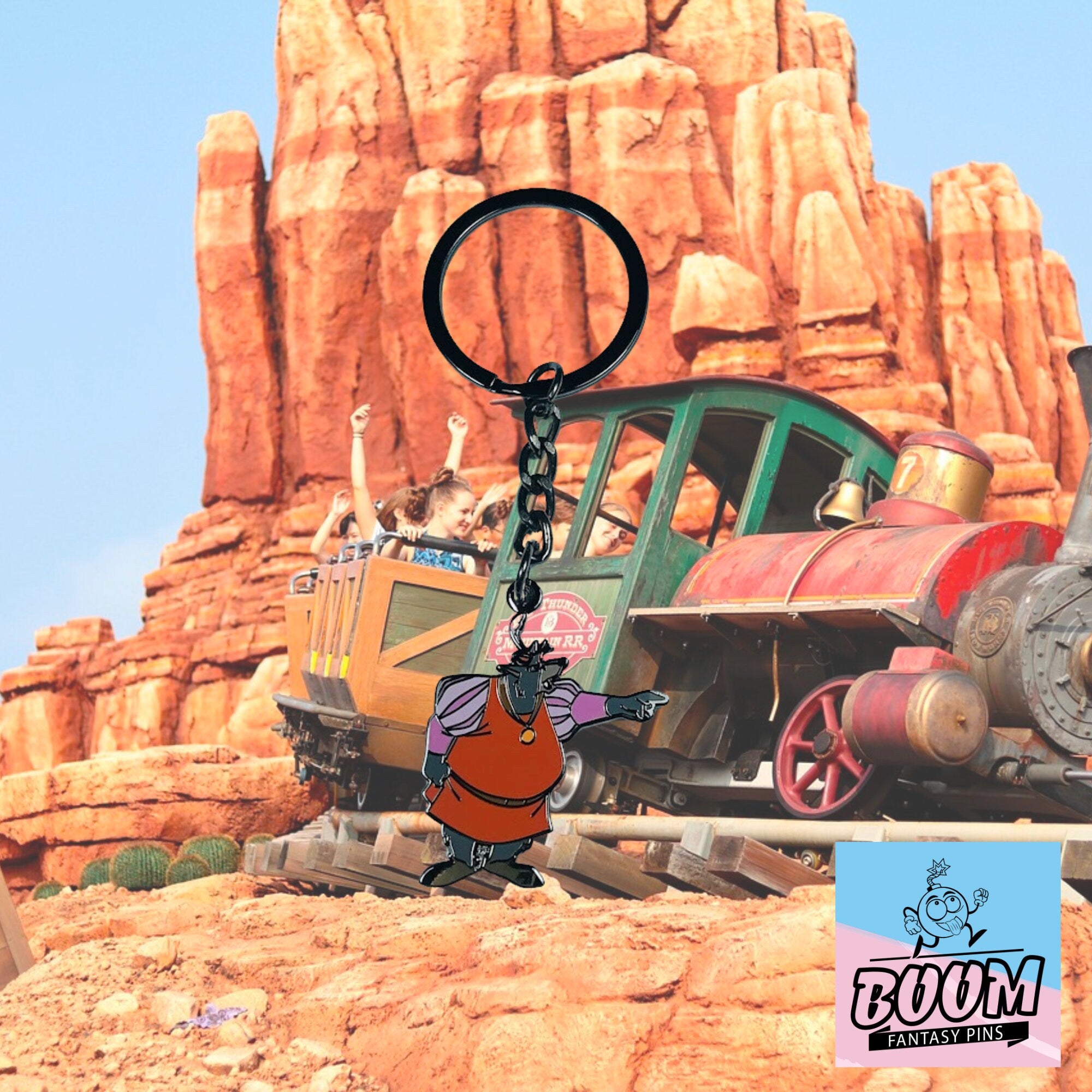 Llavero – Sheriff de Nottingham de Robin Hood – Disney Fantasy