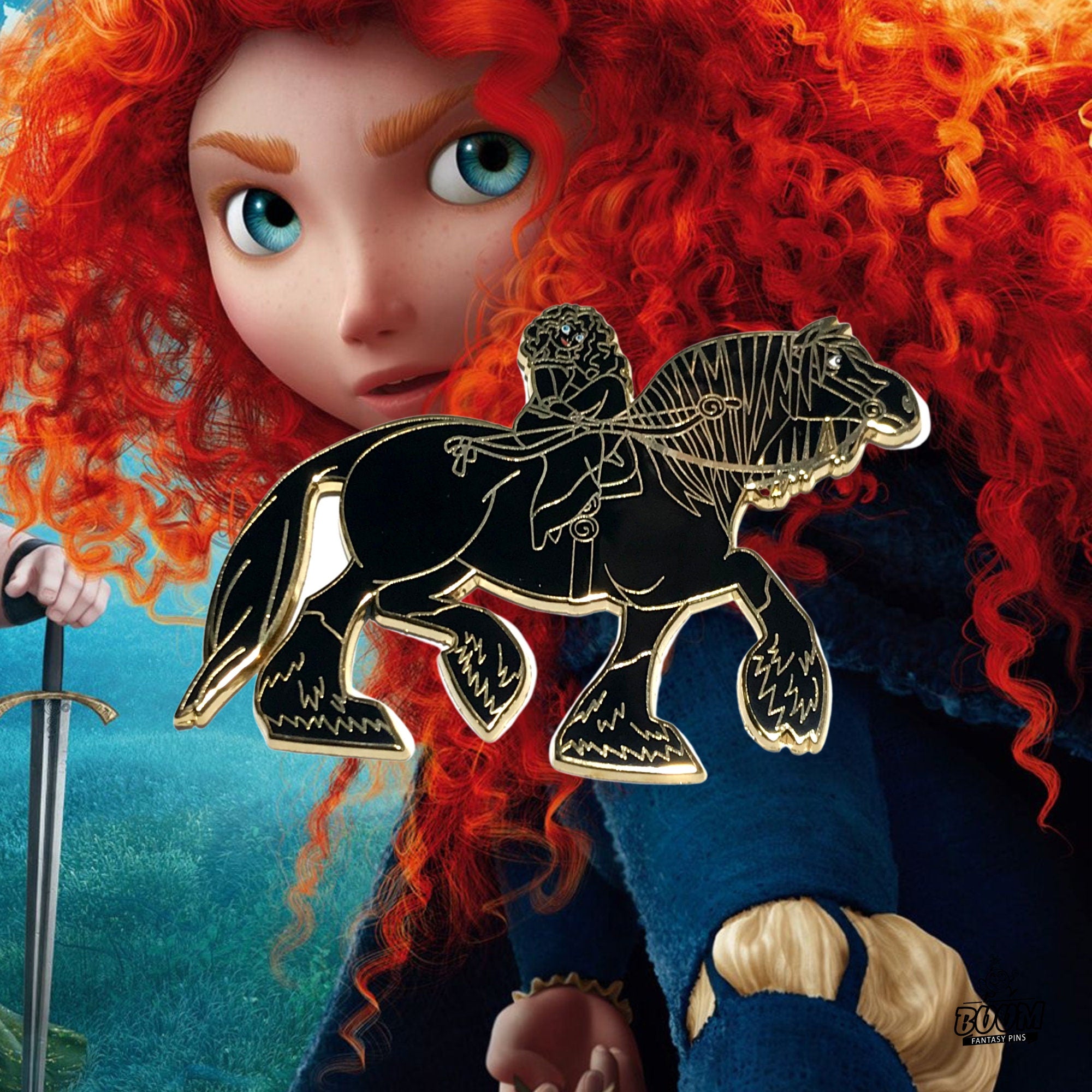 Pin – Princesa Mérida de Valiente – Disney Fantasy