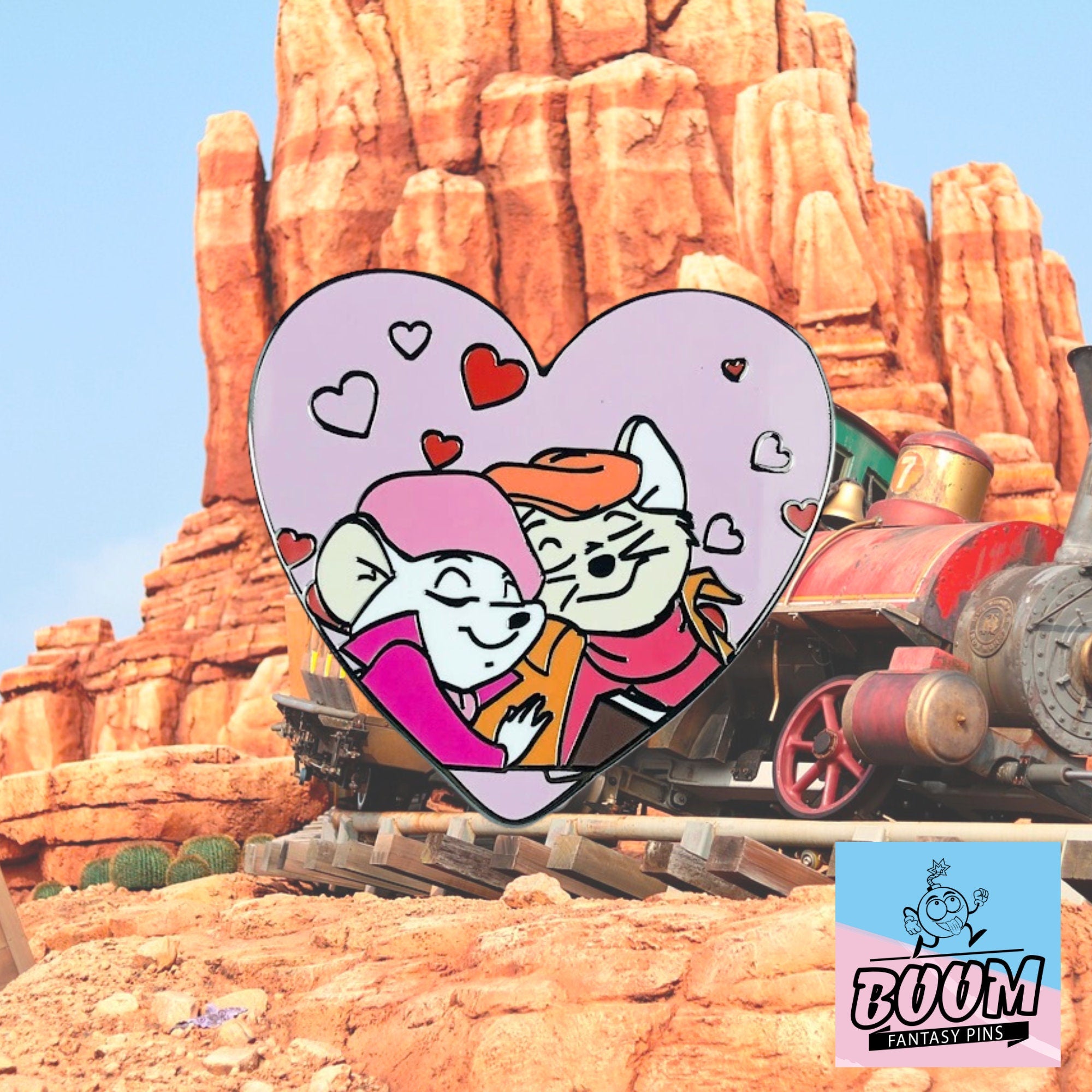 Pin – Bernard y Bianca de Los Rescatistas – Disney Fantasy