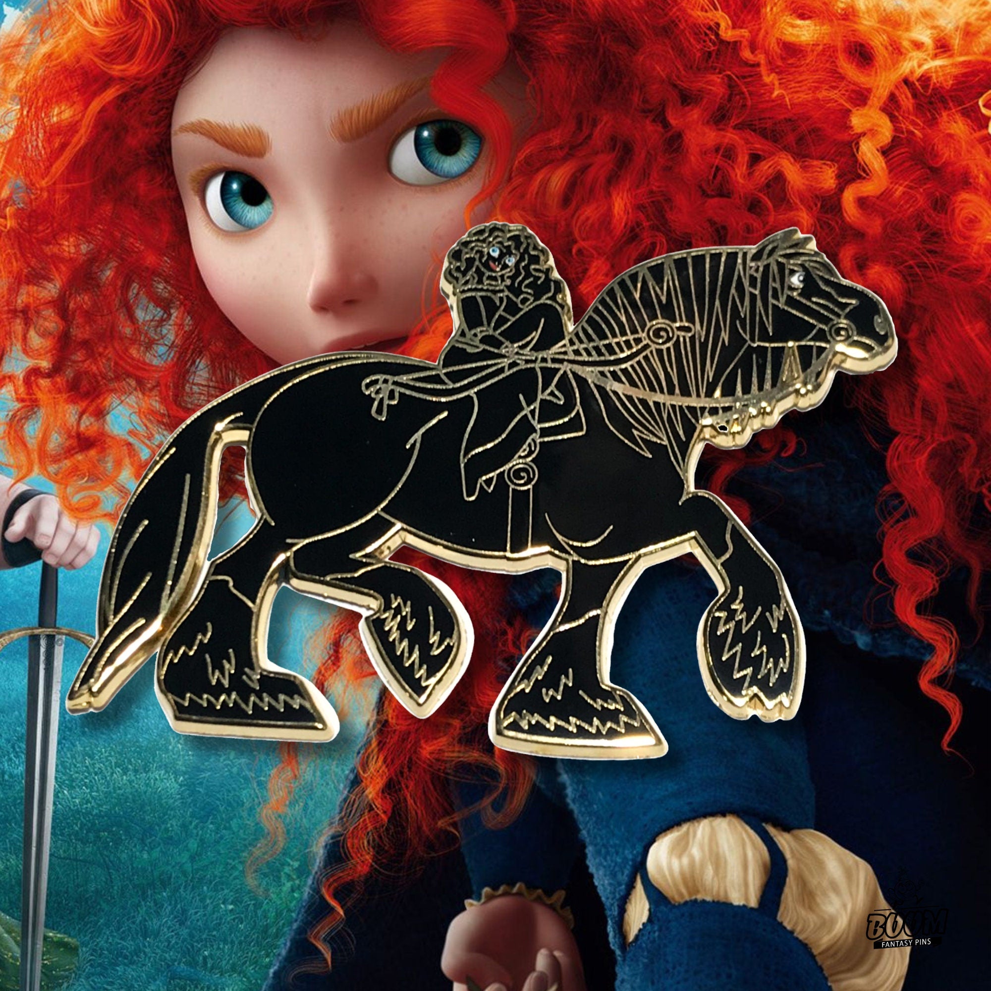 Pin's – Merida du film Rebelle – Disney Fantasy