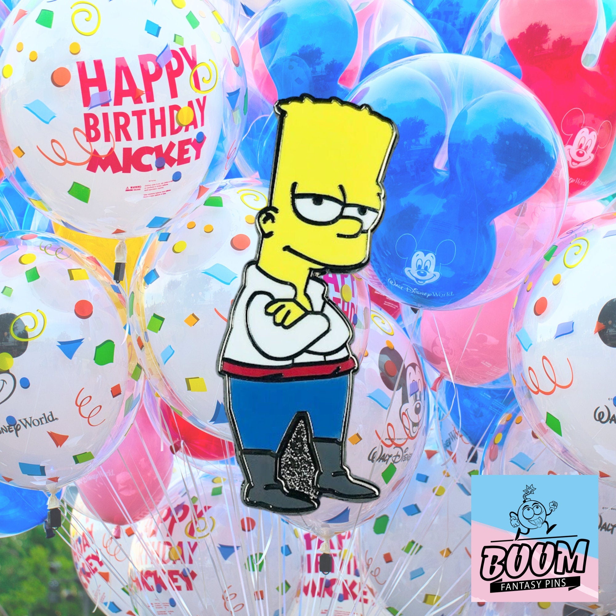 Pin – Bart Simpson como el Príncipe Eric de Los Simpson – Disney Fantasy