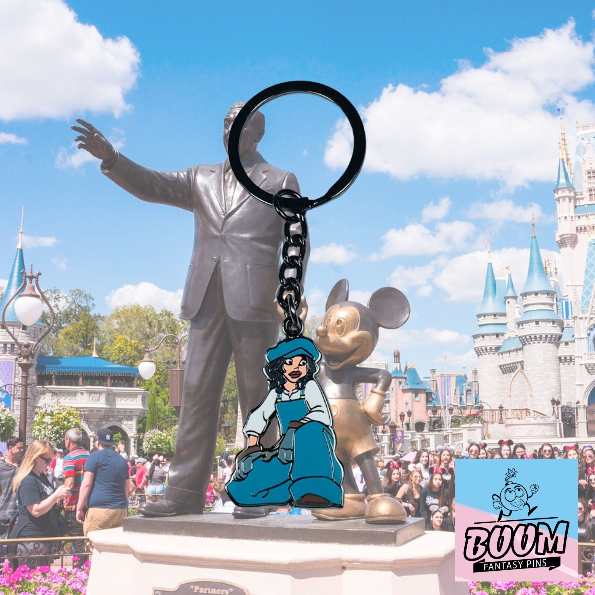 Llavero – Audrey Ramírez de Atlantis: El Imperio Perdido – Disney Fantasy