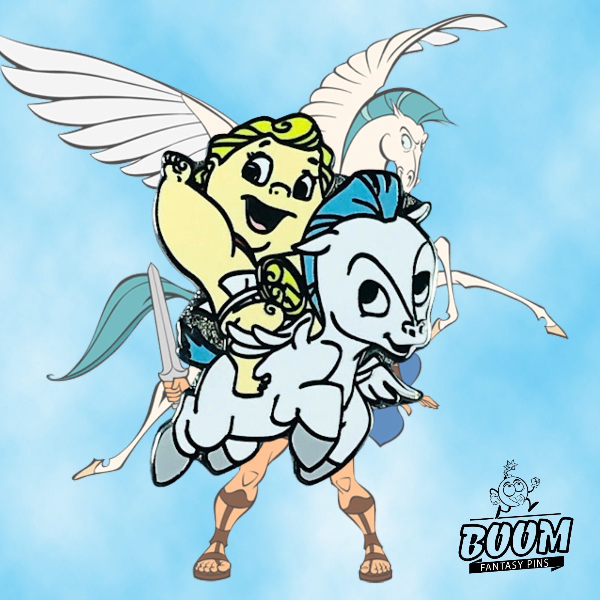 Pin's – Hercule et Pégase du film Hercule – Disney Fantasy