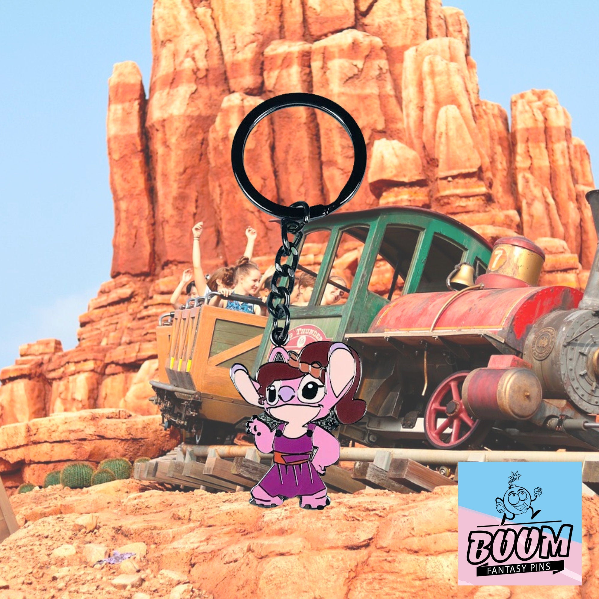 Llavero – Experimento Ángel 624 de Lilo y Stitch – Disney Fantasy