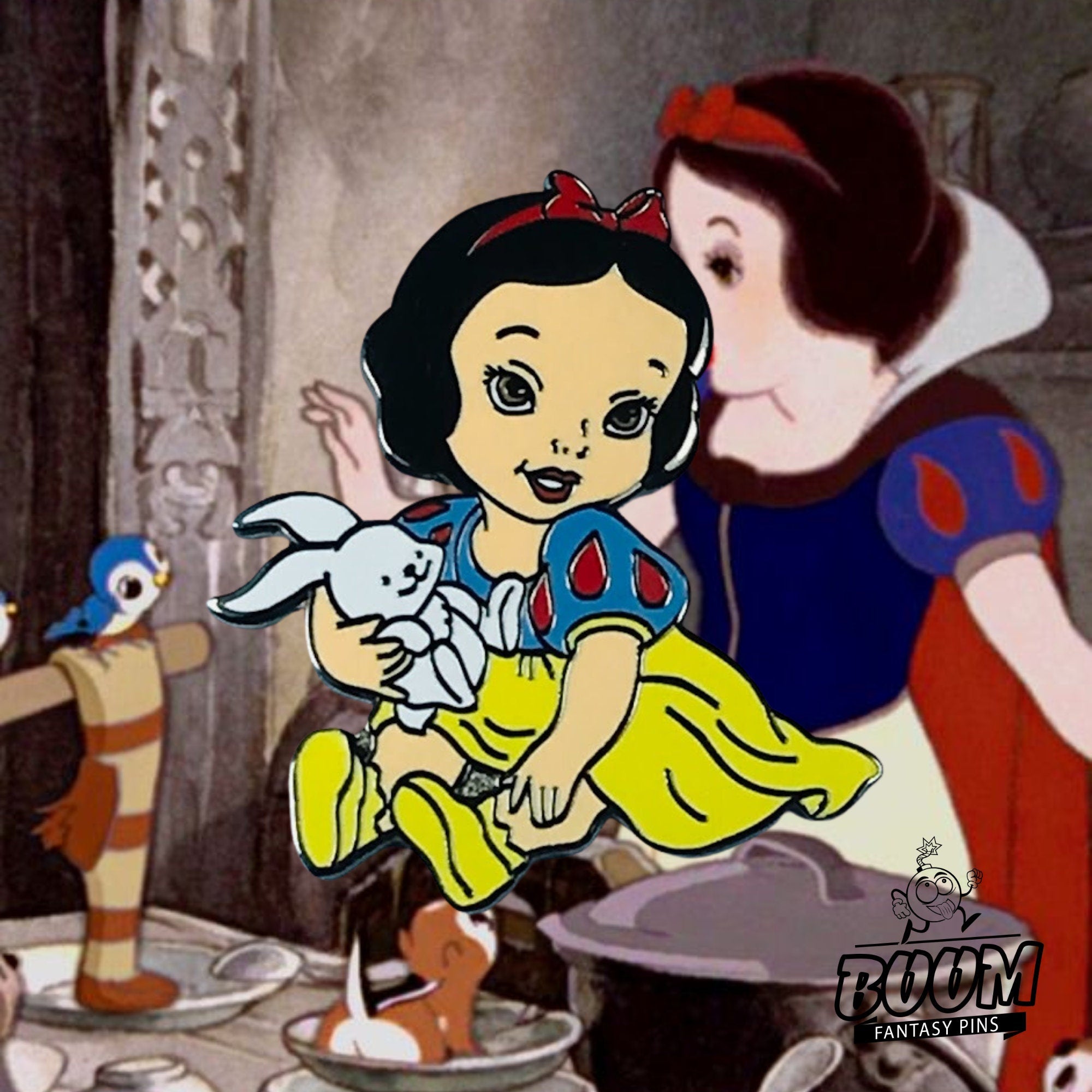 Pin – Blancanieves de niña de Blancanieves y los siete enanitos – Disney Fantasy
