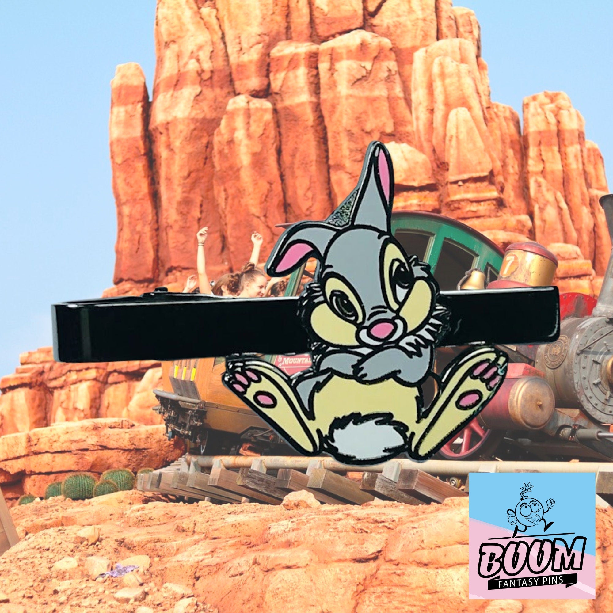 Pinza de corbata – Tambor de Bambi – Disney Fantasy