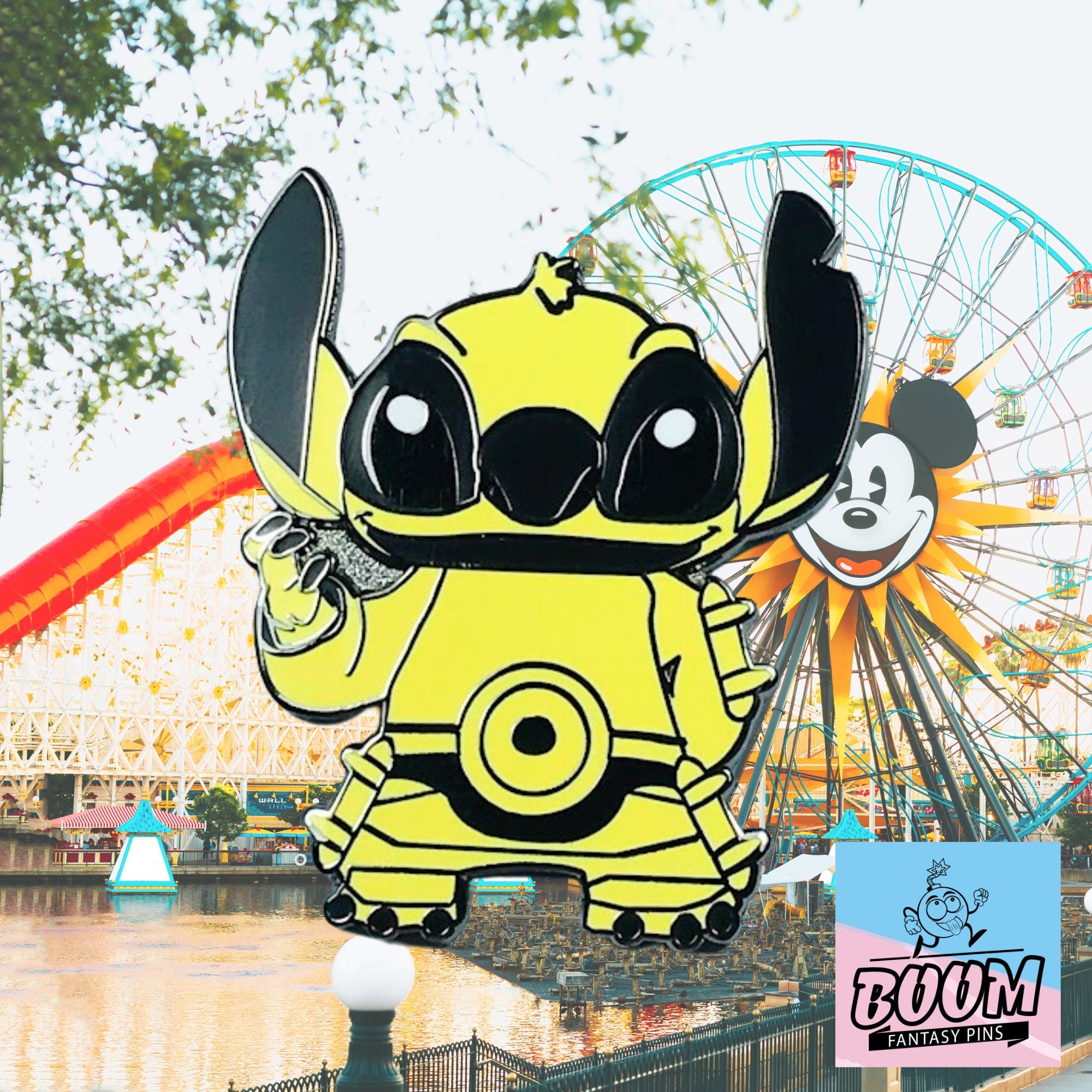 Pin - Stitch como C-3PO de Lilo &amp; Stitch - Disney Fantasy