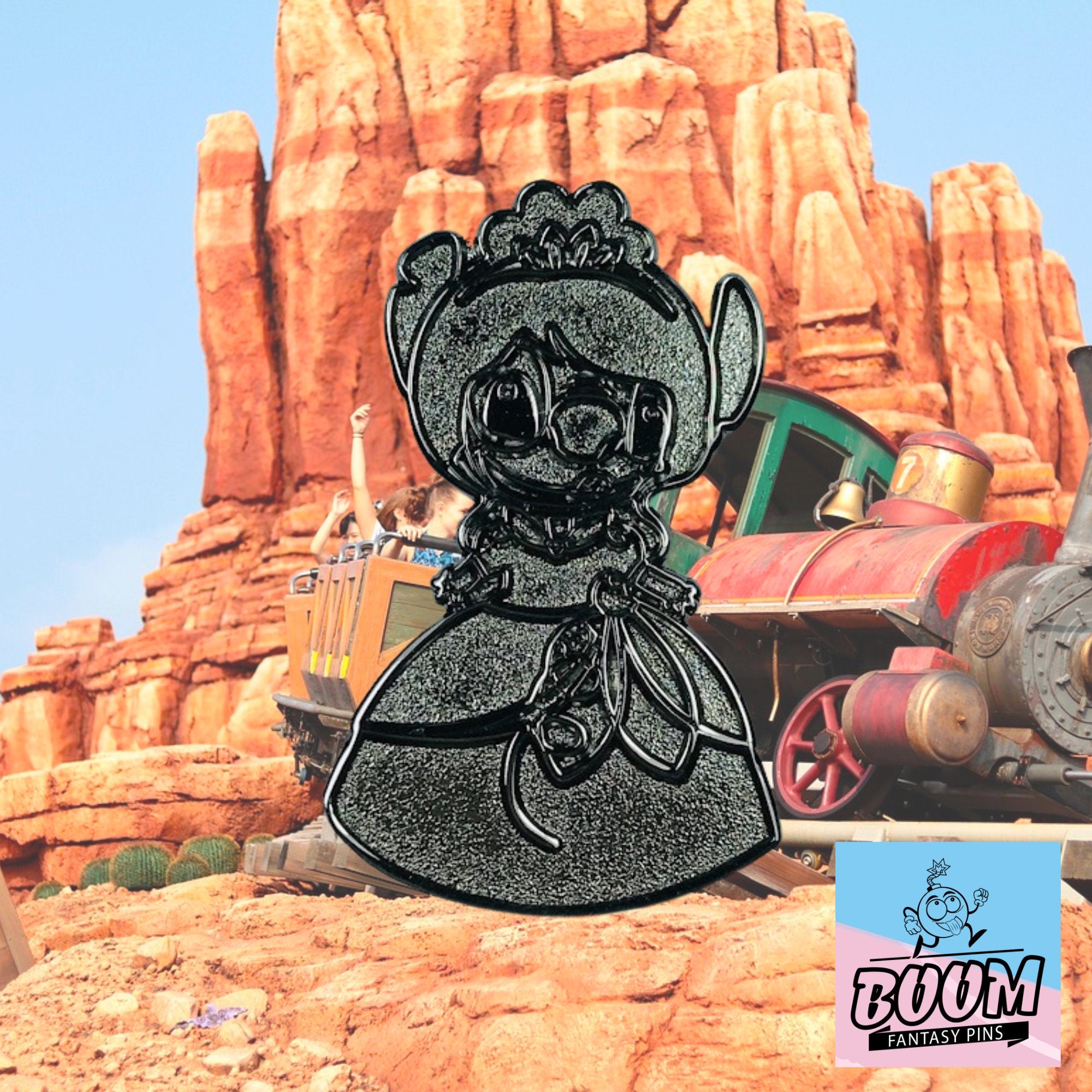 Pin's – Stitch en Tiana de Lilo &amp; Stitch – Disney Fantasy