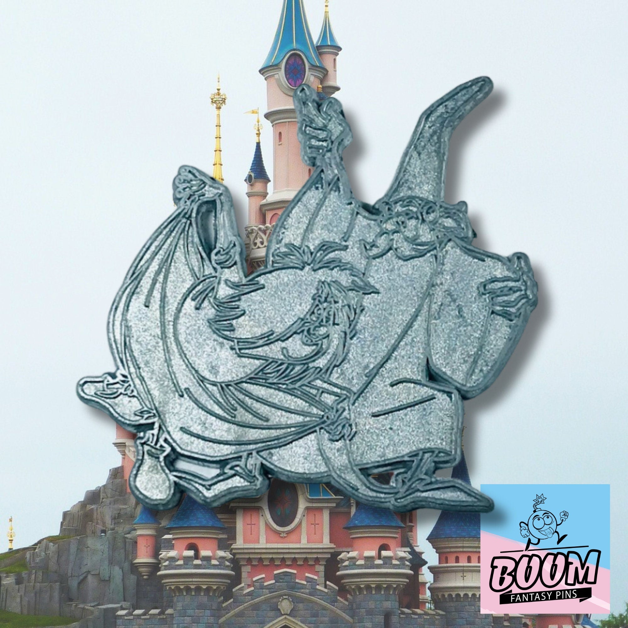 Pin's – Madame Mim et Berlin du film Merlin l'Enchanteur – Disney Fantasy