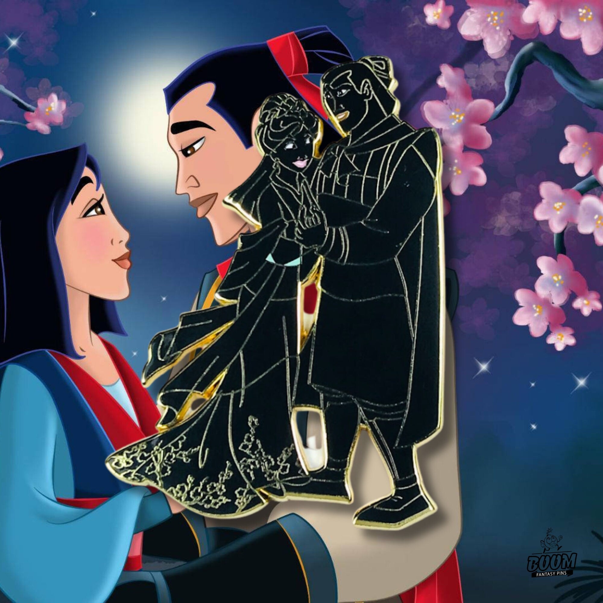 Pin – Mulan y Li Shang de Mulan – Disney Fantasy