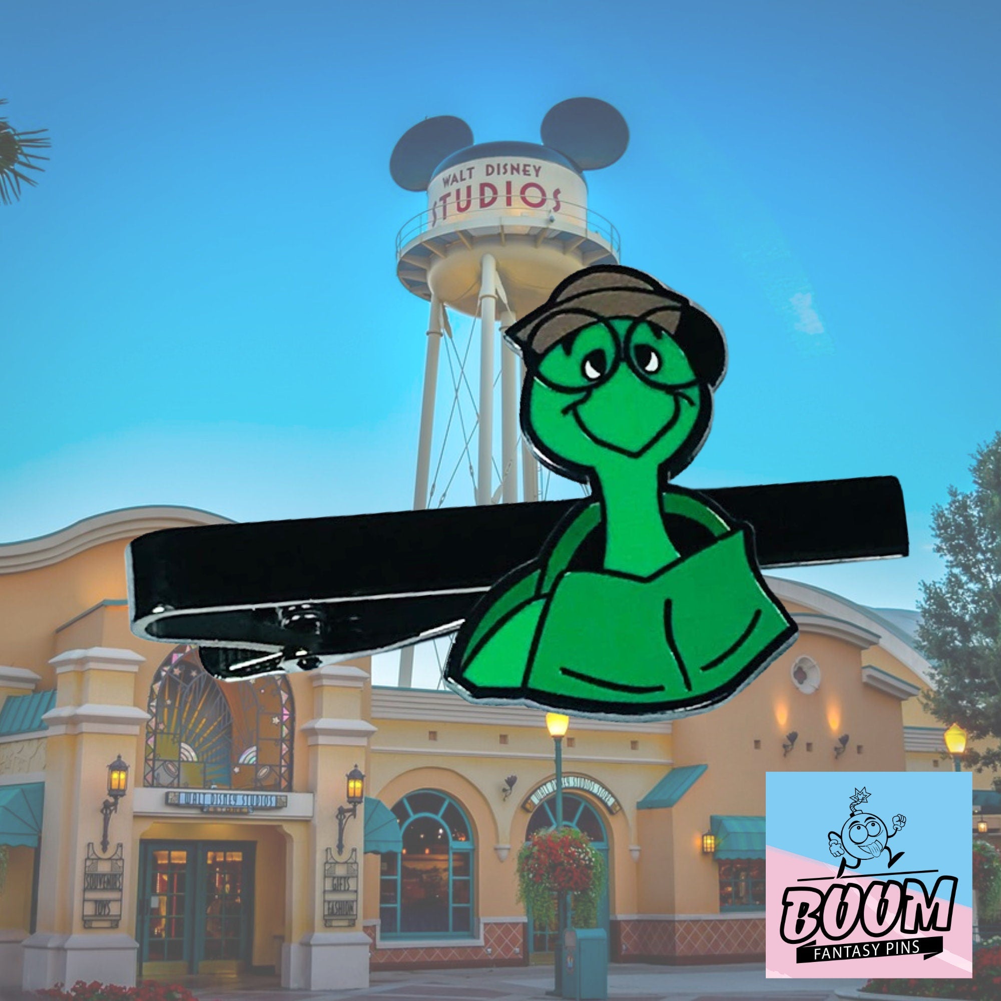 Pinza de corbata – Toby Turtle de Robin Hood – Disney Fantasy