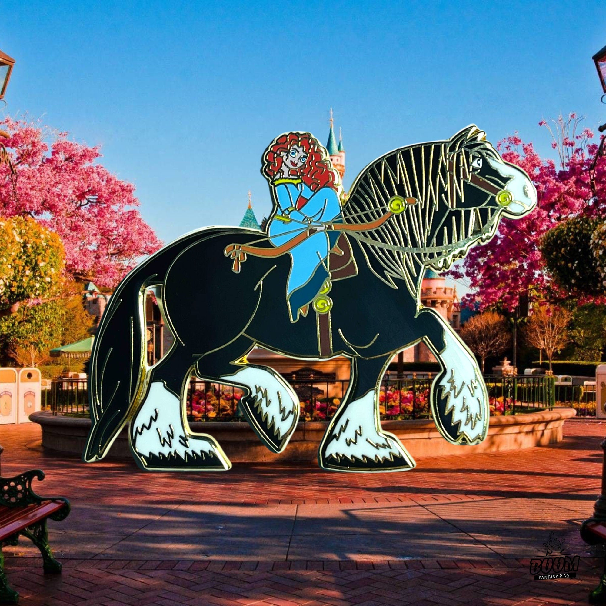 Pin's – Princesse Merida du film Rebelle – Disney Fantasy