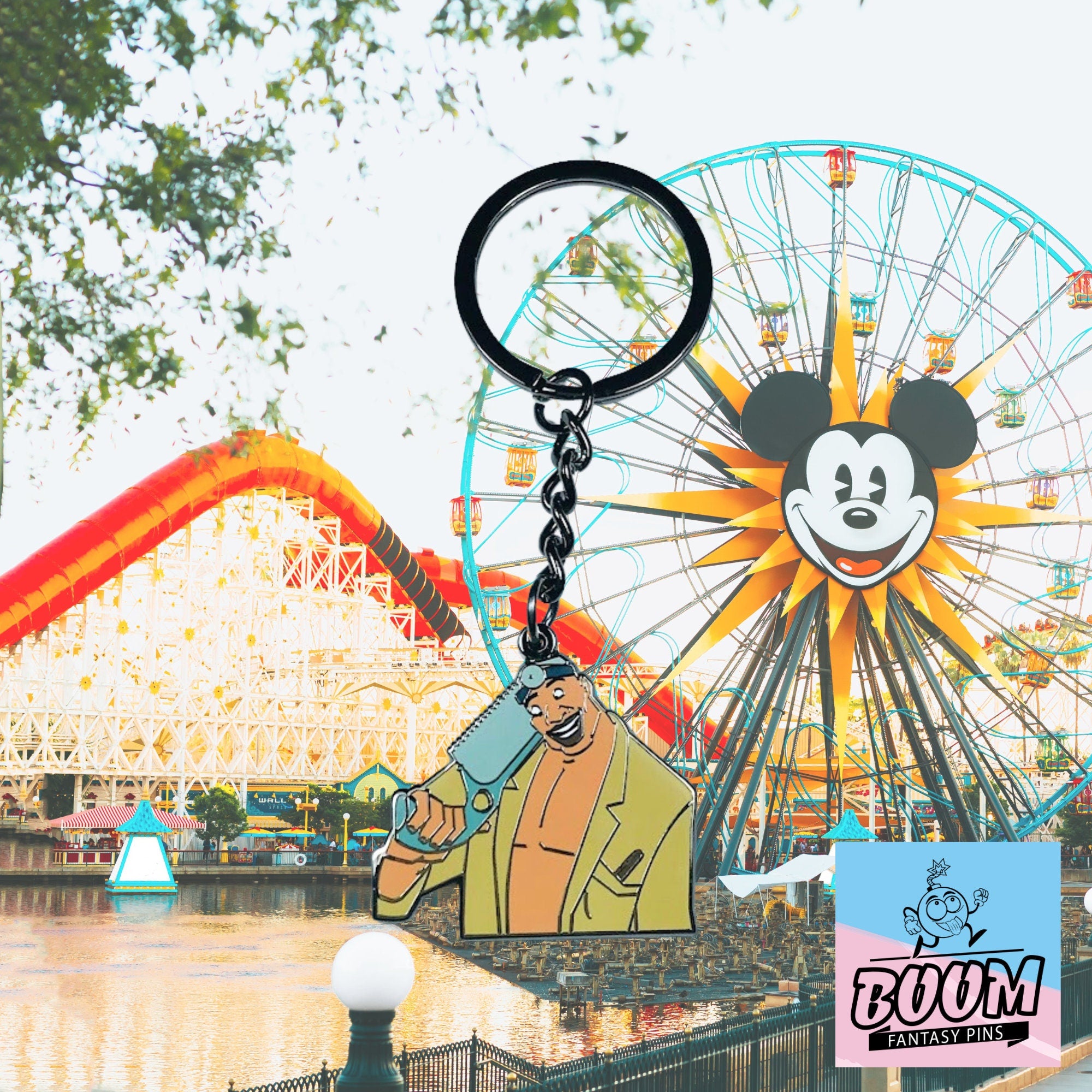 Llavero del Dr. Joshua Sweet de Atlantis: El Imperio Perdido – Disney Fantasy