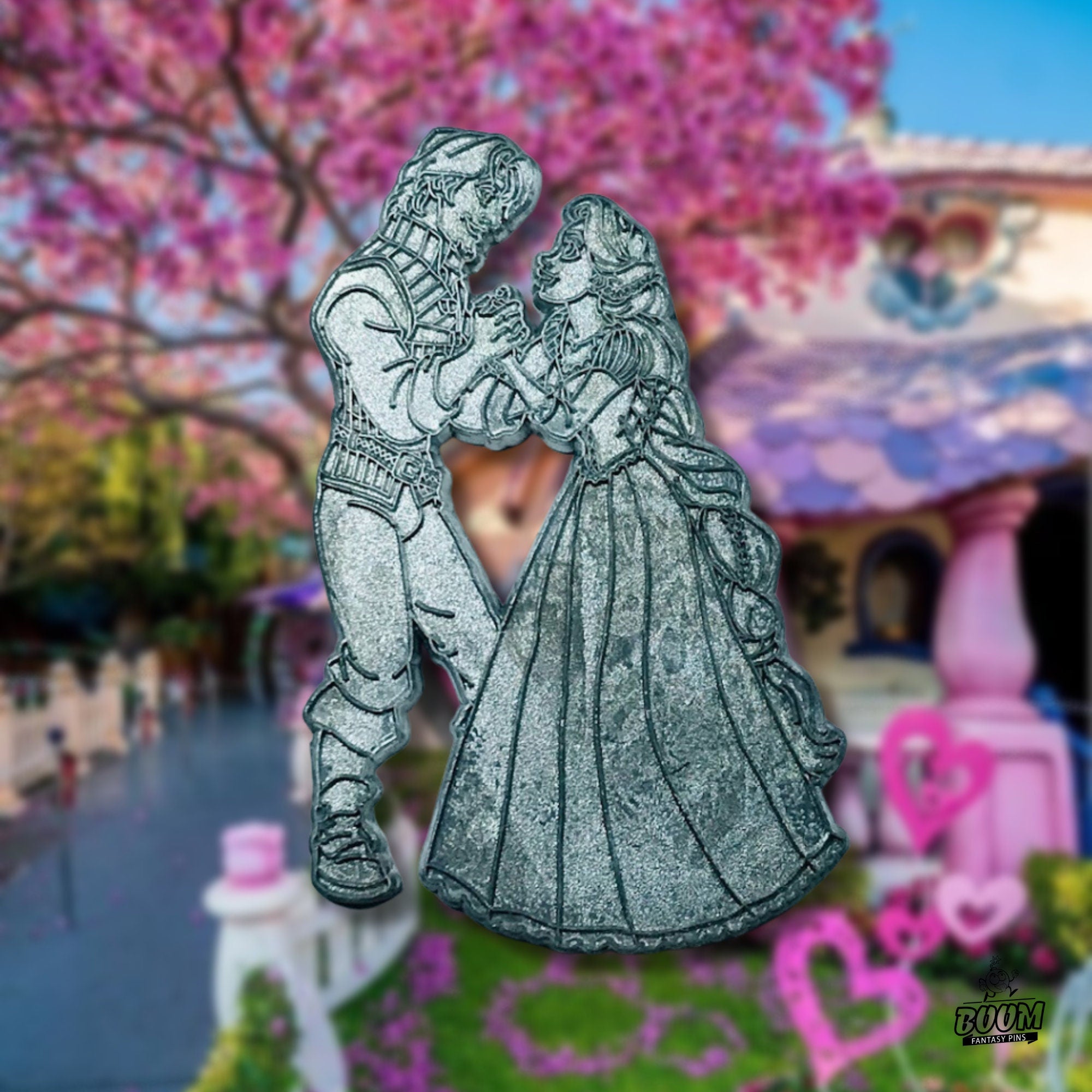 Pin's – Raiponce et Flynn Rider du film Raiponce – Disney Fantasy