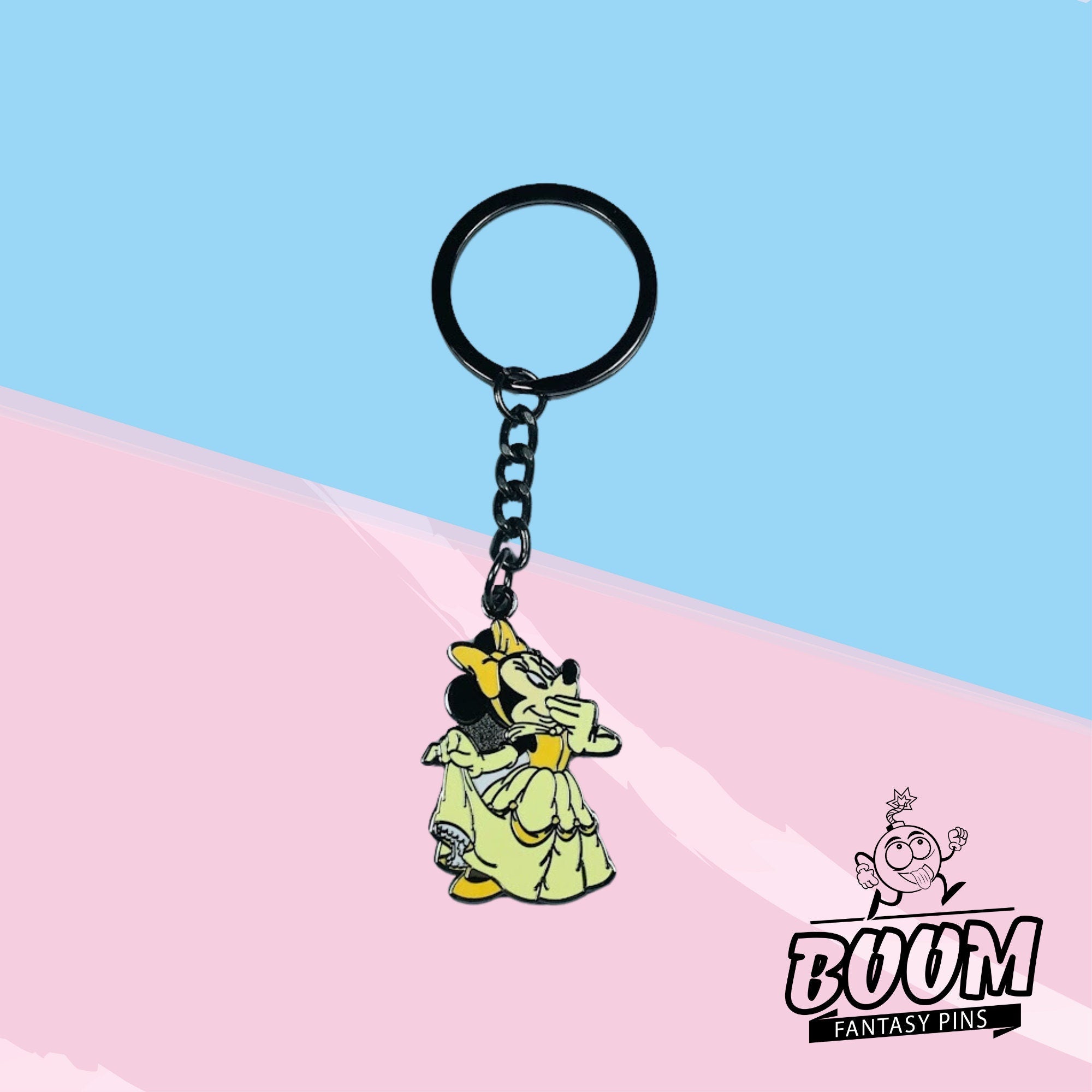 Porte-clés – Minnie Mouse en Belle de La Belle et la Bête – Disney Fantasy