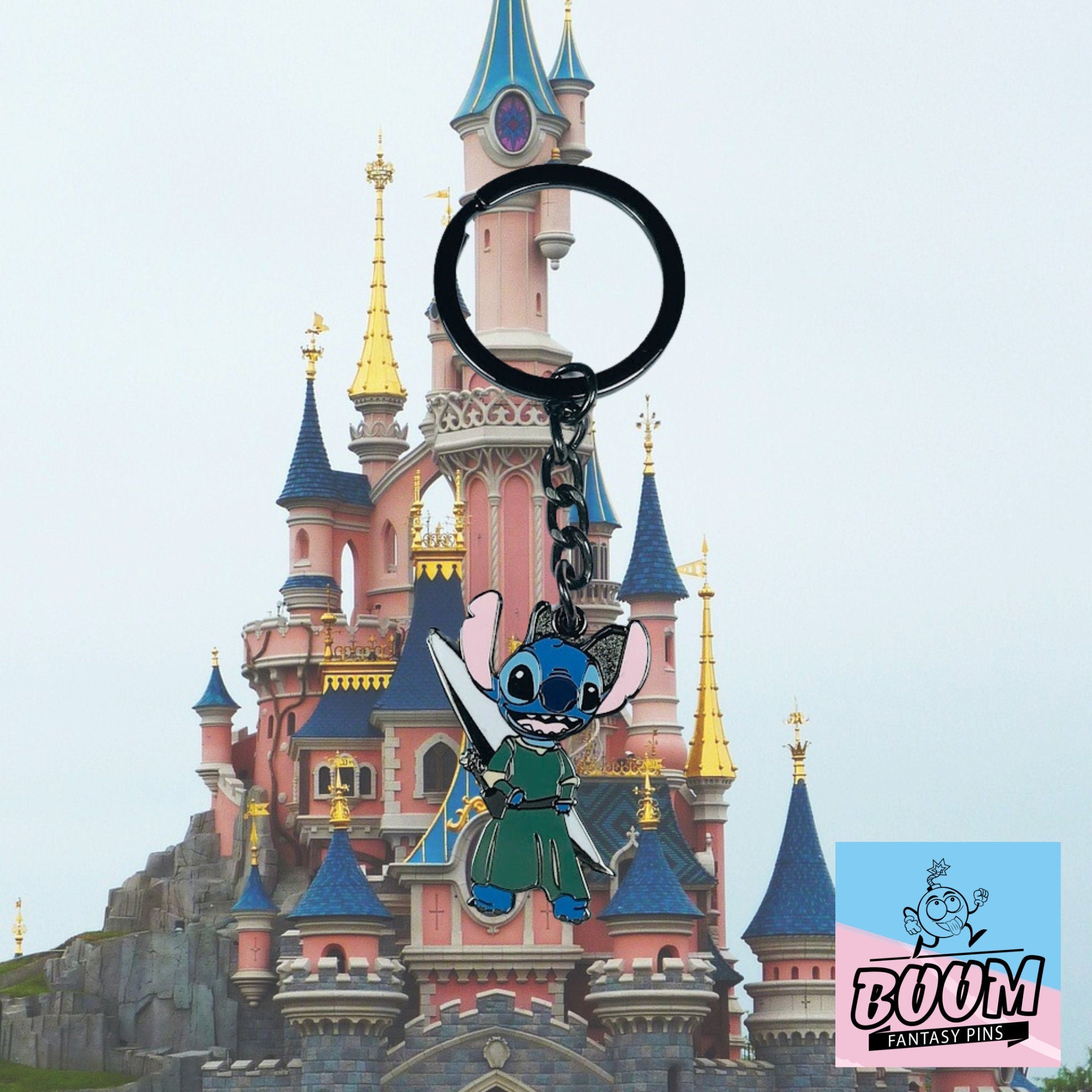 Llavero – Stitch como experimento 626 de Lilo y Stitch – Disney Fantasy