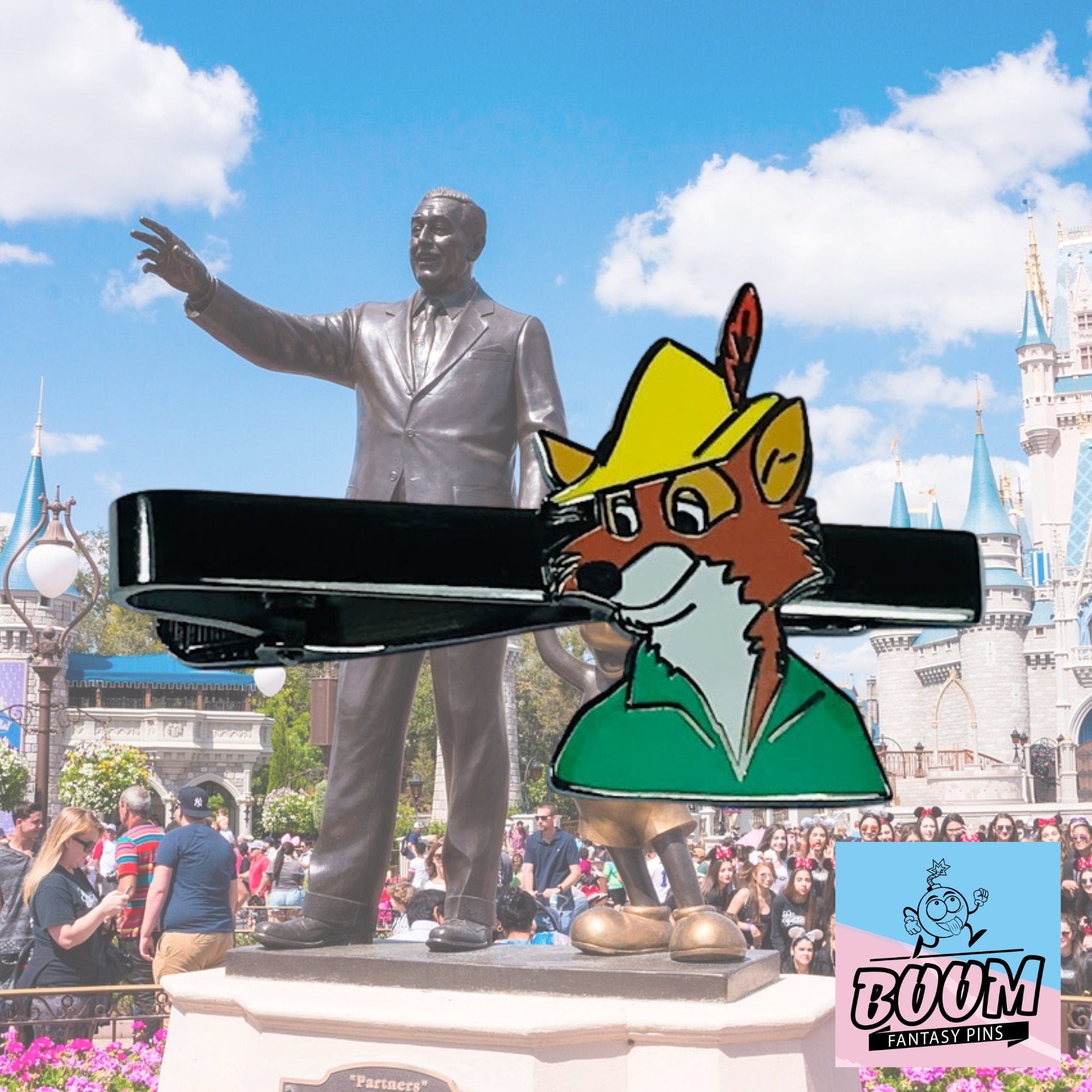 Tie Clip – Monsieur Hood from Robin Hood – Disney Fantasy