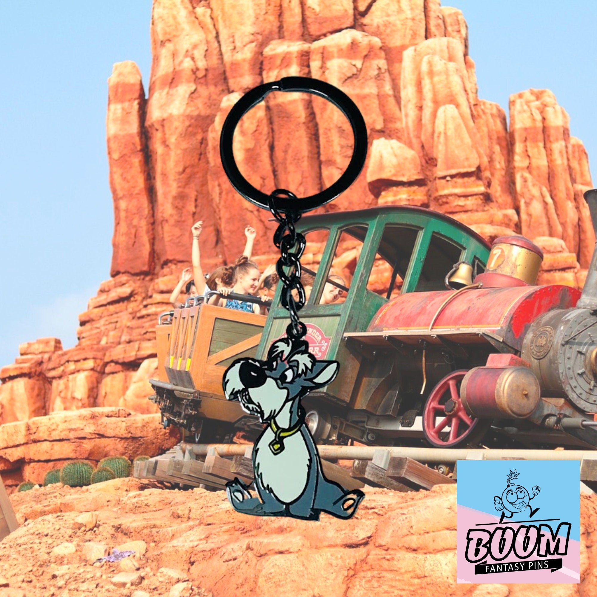 Llavero – Jock de La Dama y el Vagabundo – Disney Fantasy