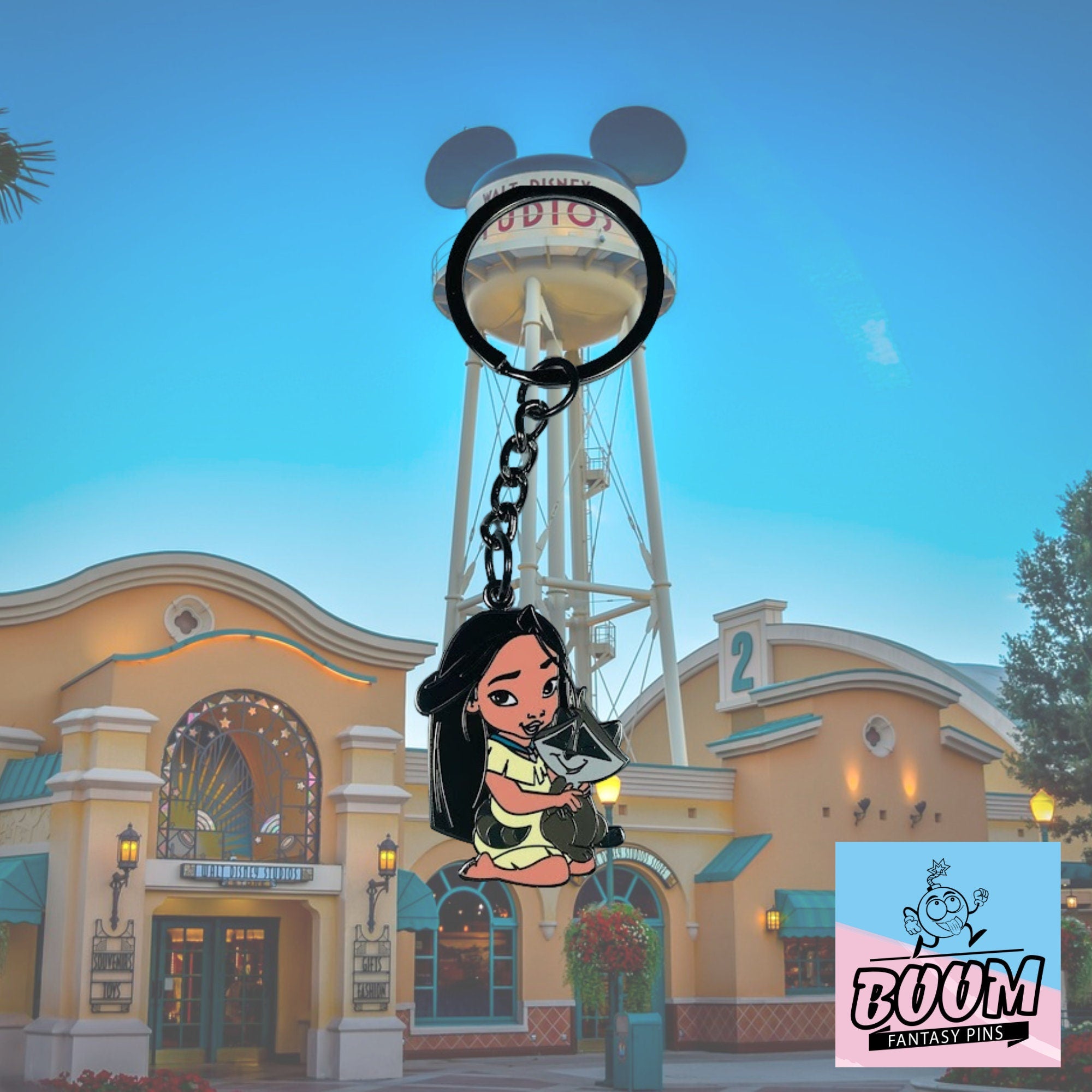 Porte-clés – Meeko de Pocahontas – Disney Fantasy