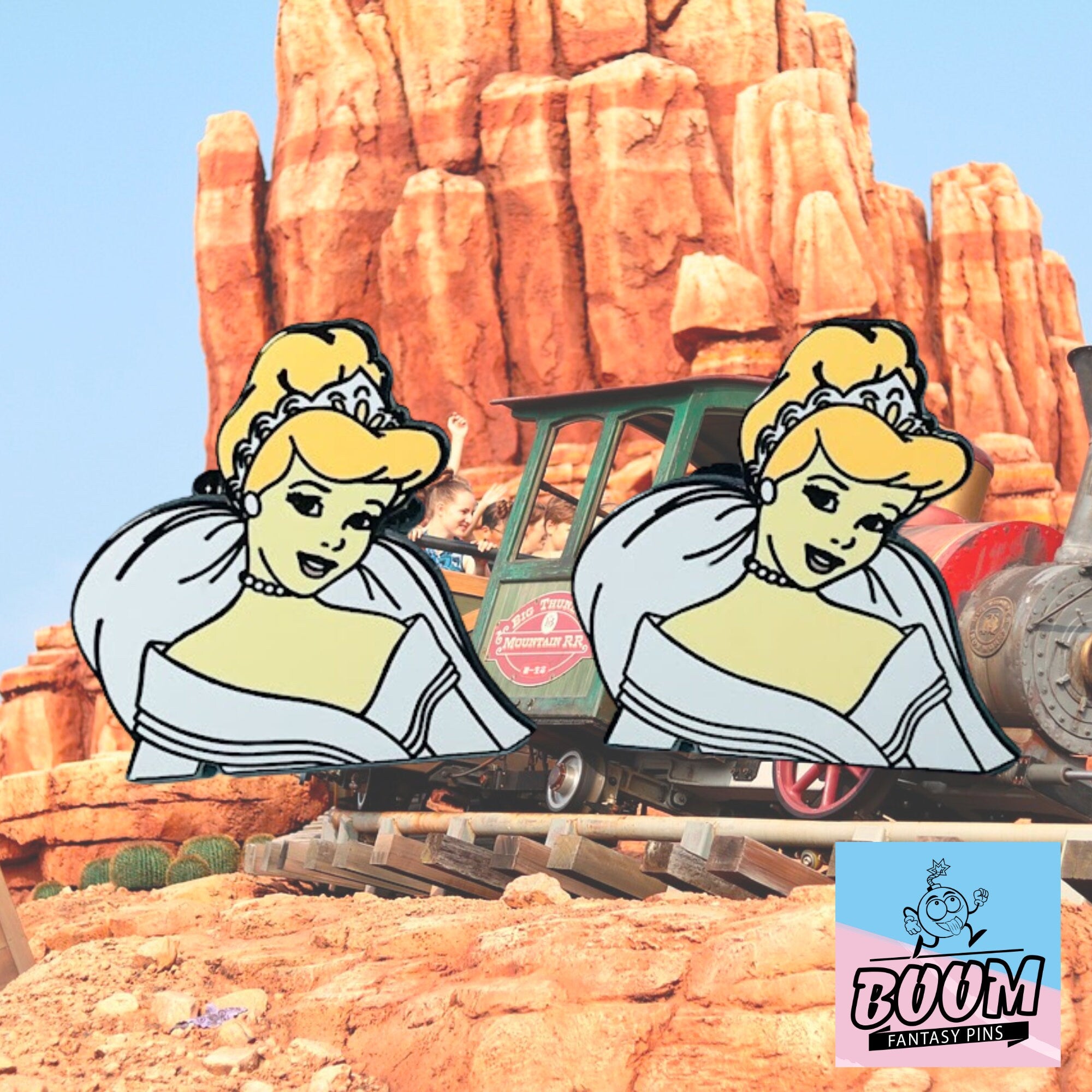 Boutons de manchette – Cendrillon du film Cendrillon – Disney Fantasy