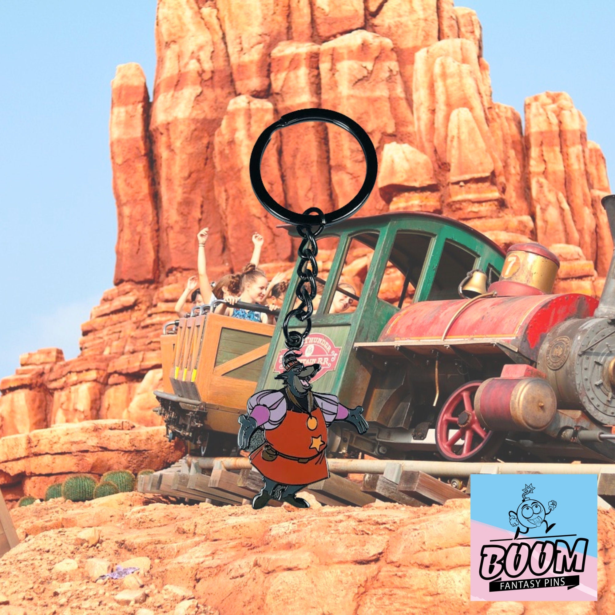 Llavero – Sheriff de Nottingham de Robin Hood – Disney Fantasy