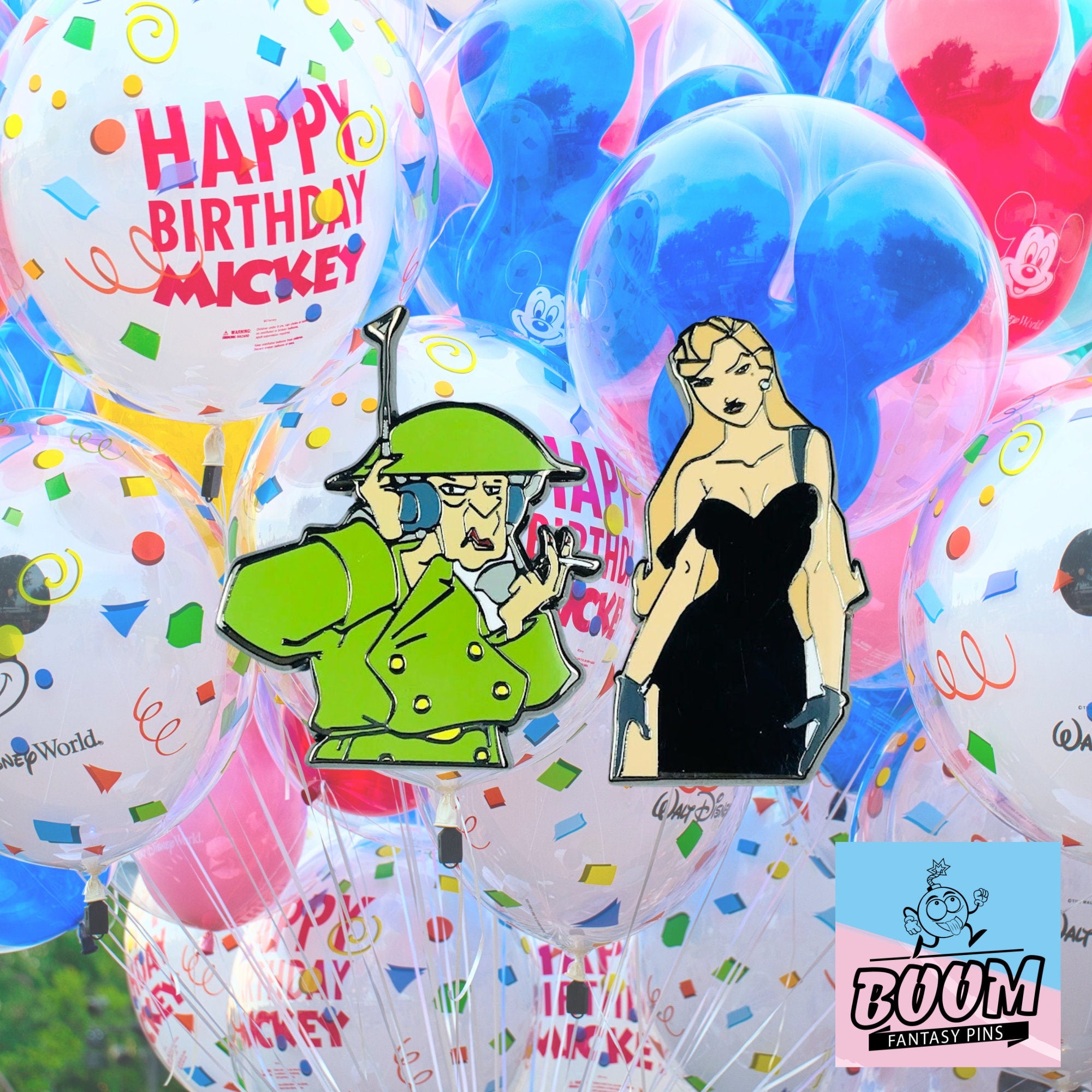 Pin – Wilhelmina Packard and Helga Sinclair from Atlantis The Lost Empire – Disney Fantasy