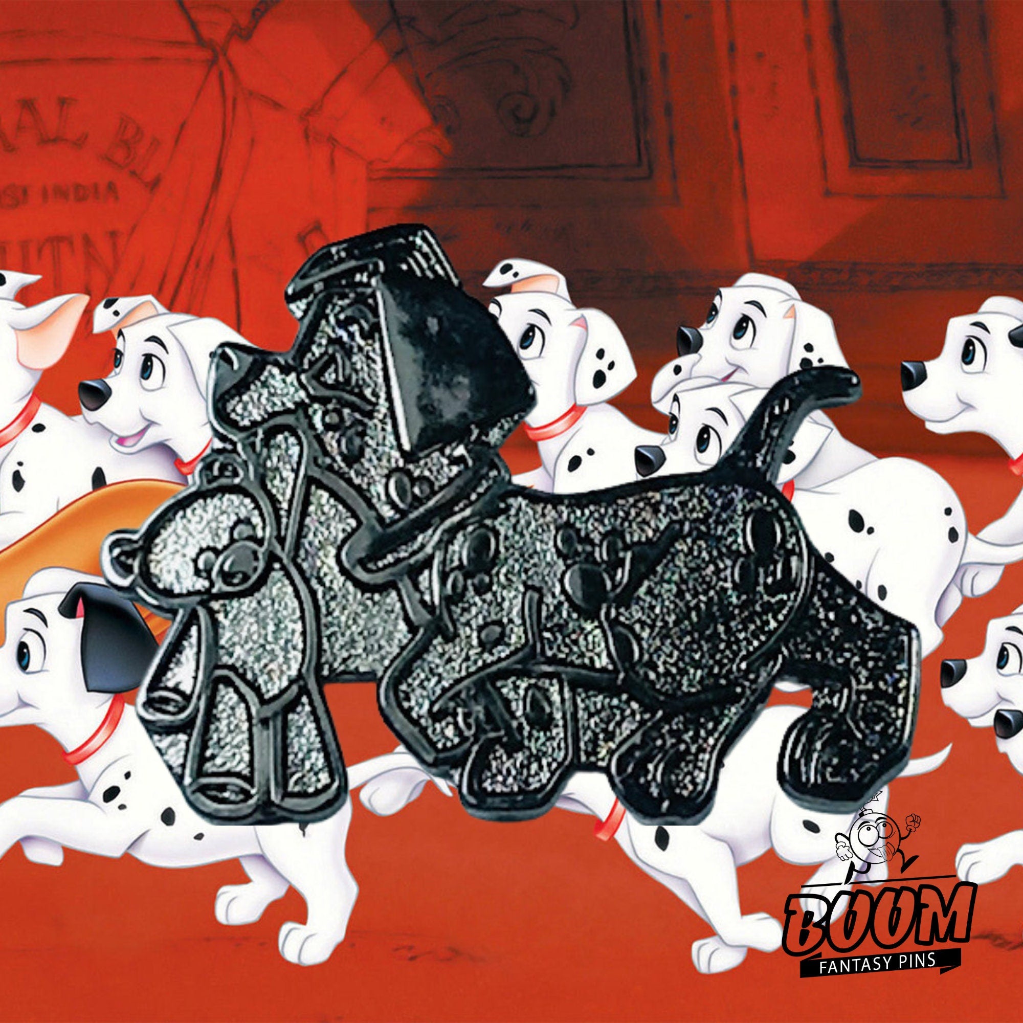 Pin – Patch y Teddy de 101 Dálmatas – Disney Fantasy