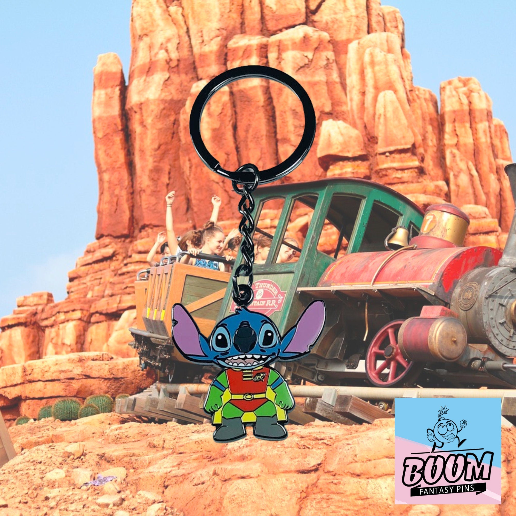 Llavero – Stitch como Robin de Lilo &amp; Stitch – Disney Fantasy