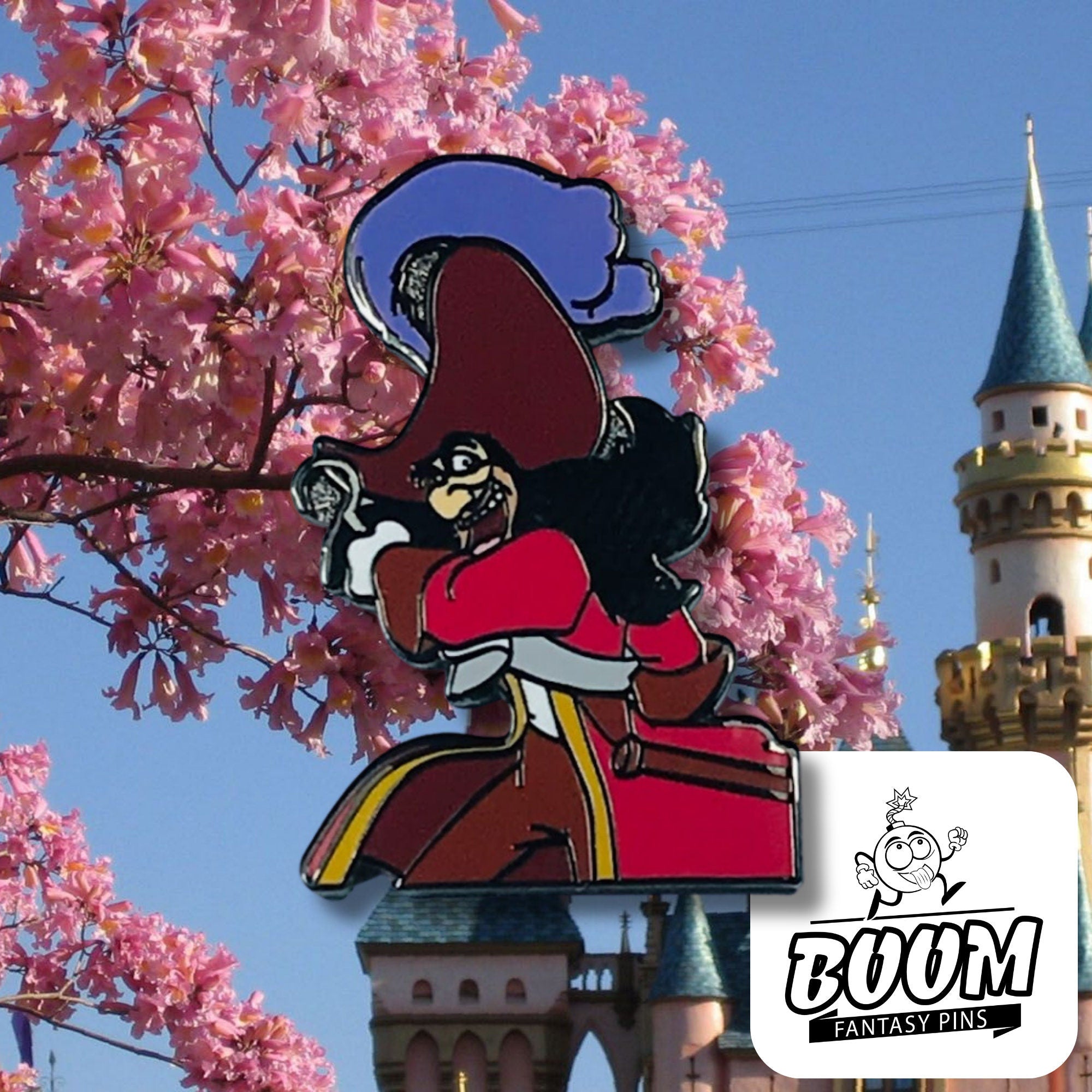 Pin's – Capitaine Crochet de Peter Pan – Disney Fantasy