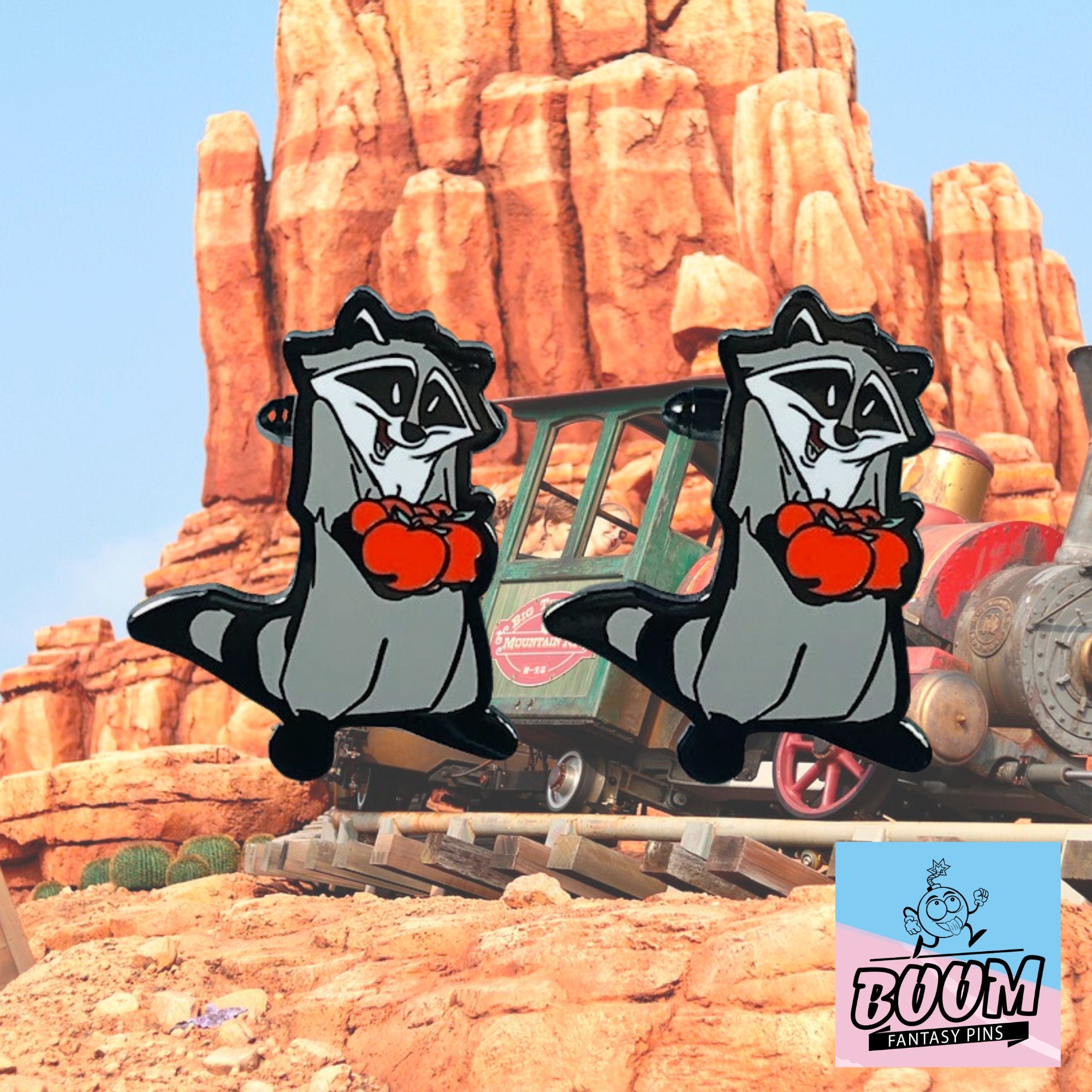 Boutons de manchette – Meeko de Pocahontas – Disney Fantasy