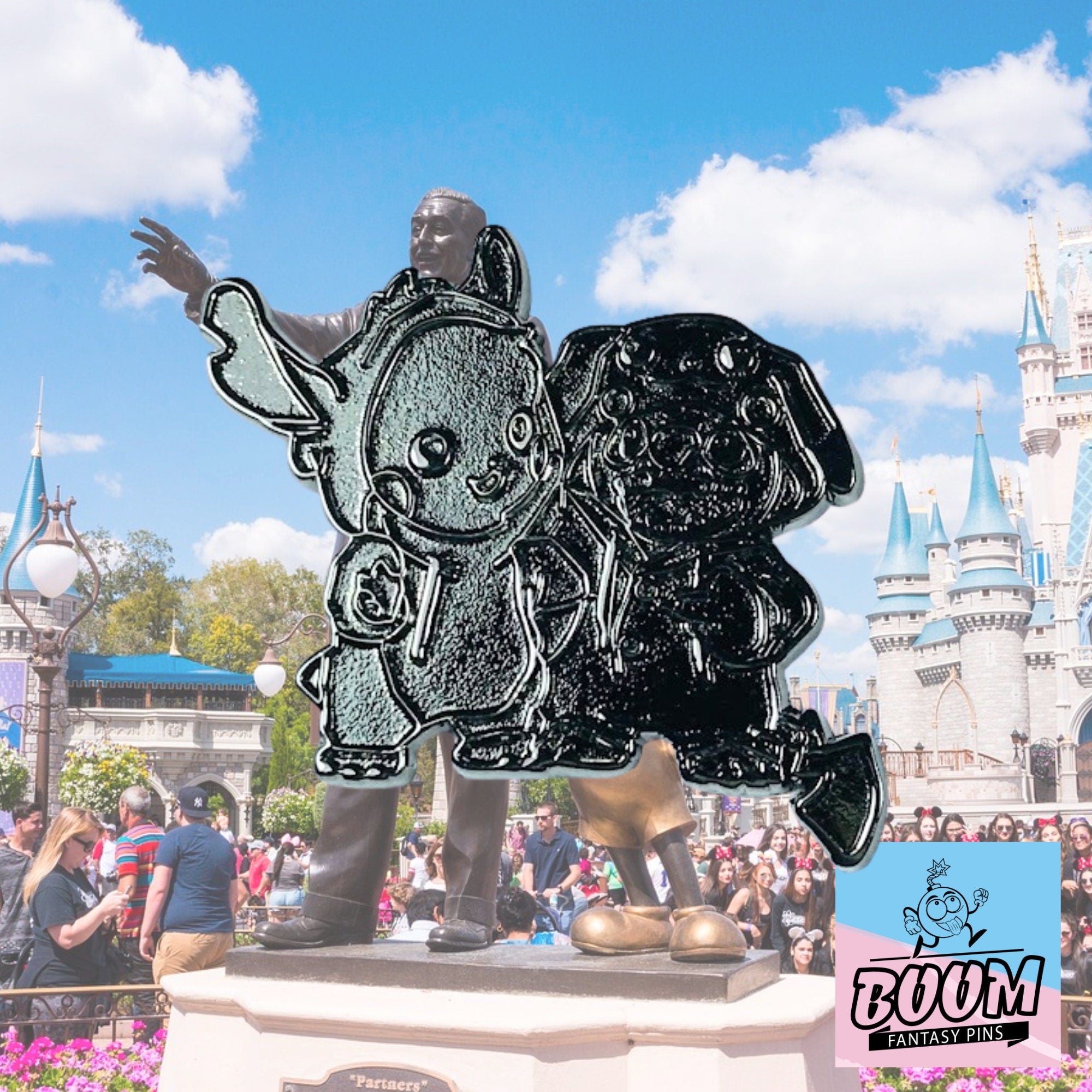 Test d'épingle - Winnie l'Ourson avec Stitch de Lilo &amp; Stitch - Disney Fantasy