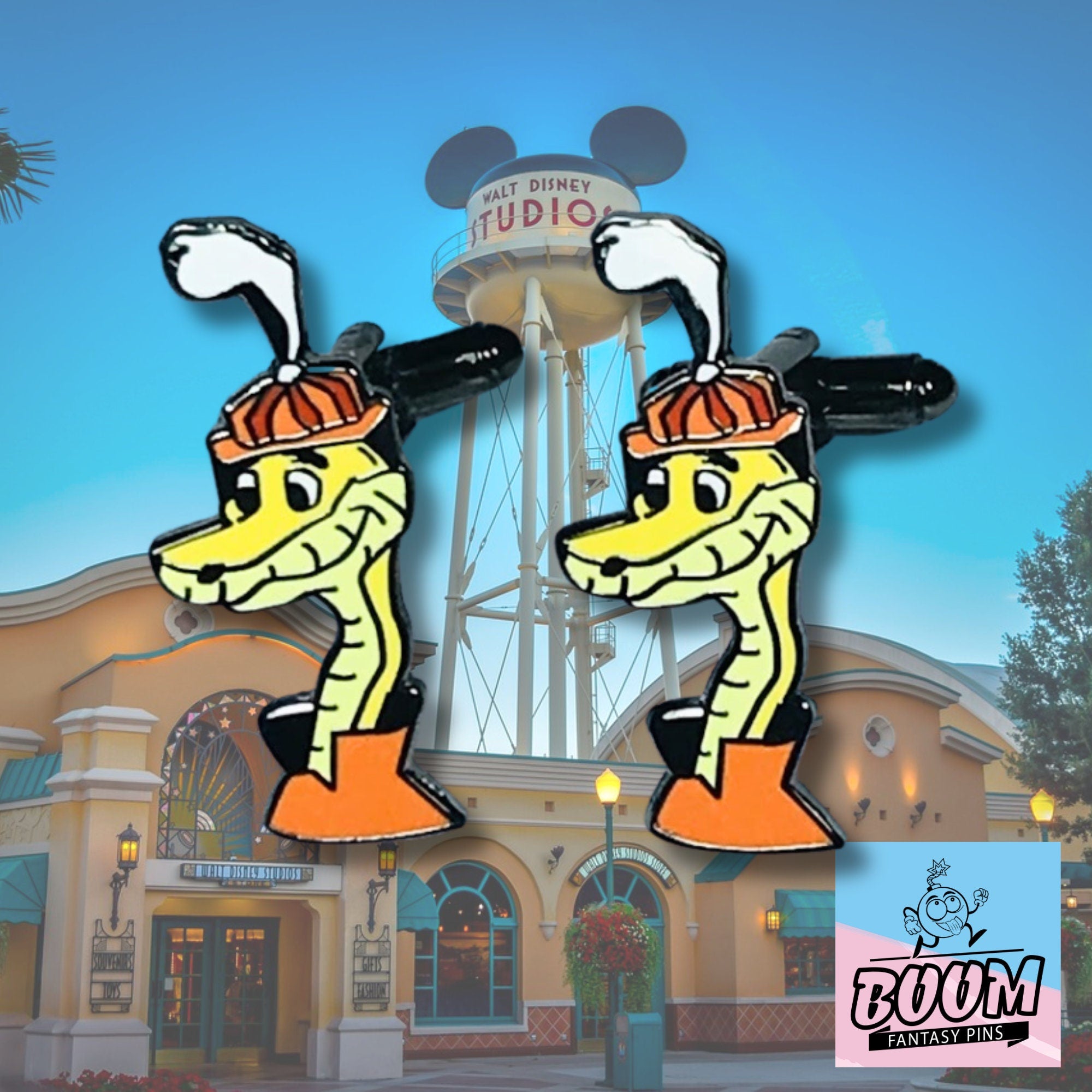 Cufflinks – Sir Hiss from Robin Hood – Disney Fantasy