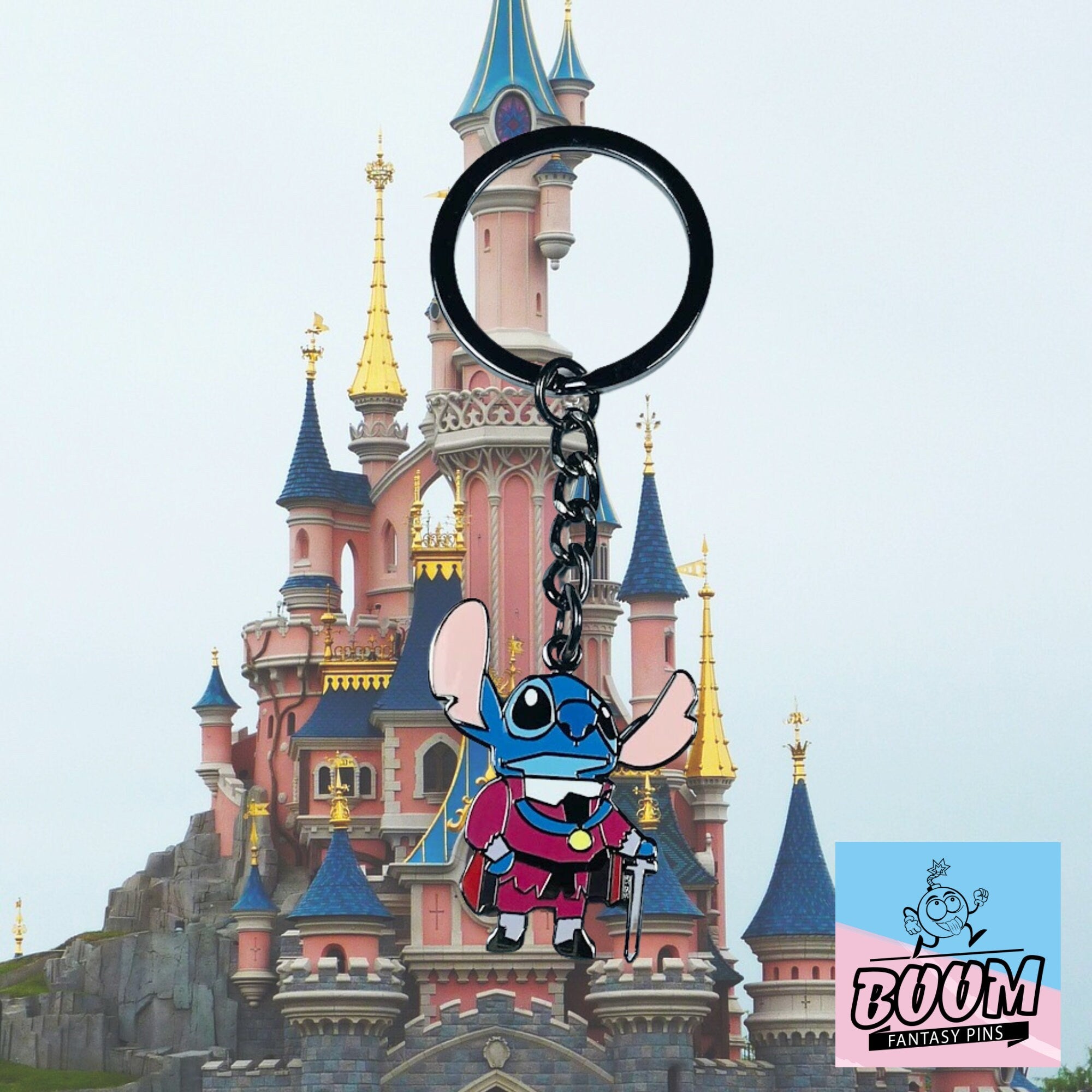 Llavero – Stitch como el Príncipe de Lilo y Stitch – Disney Fantasy