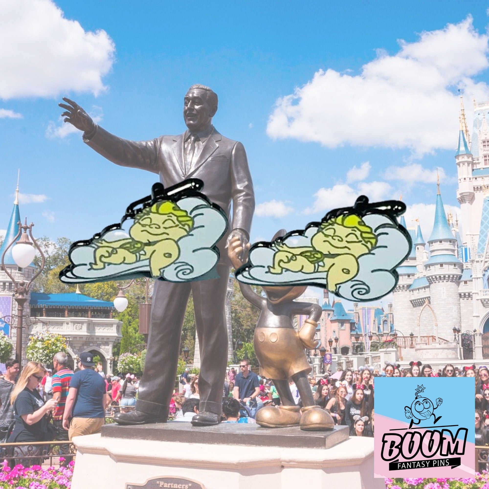 Boutons de manchette – Zeus, le garçon d'Hercule – Disney Fantasy