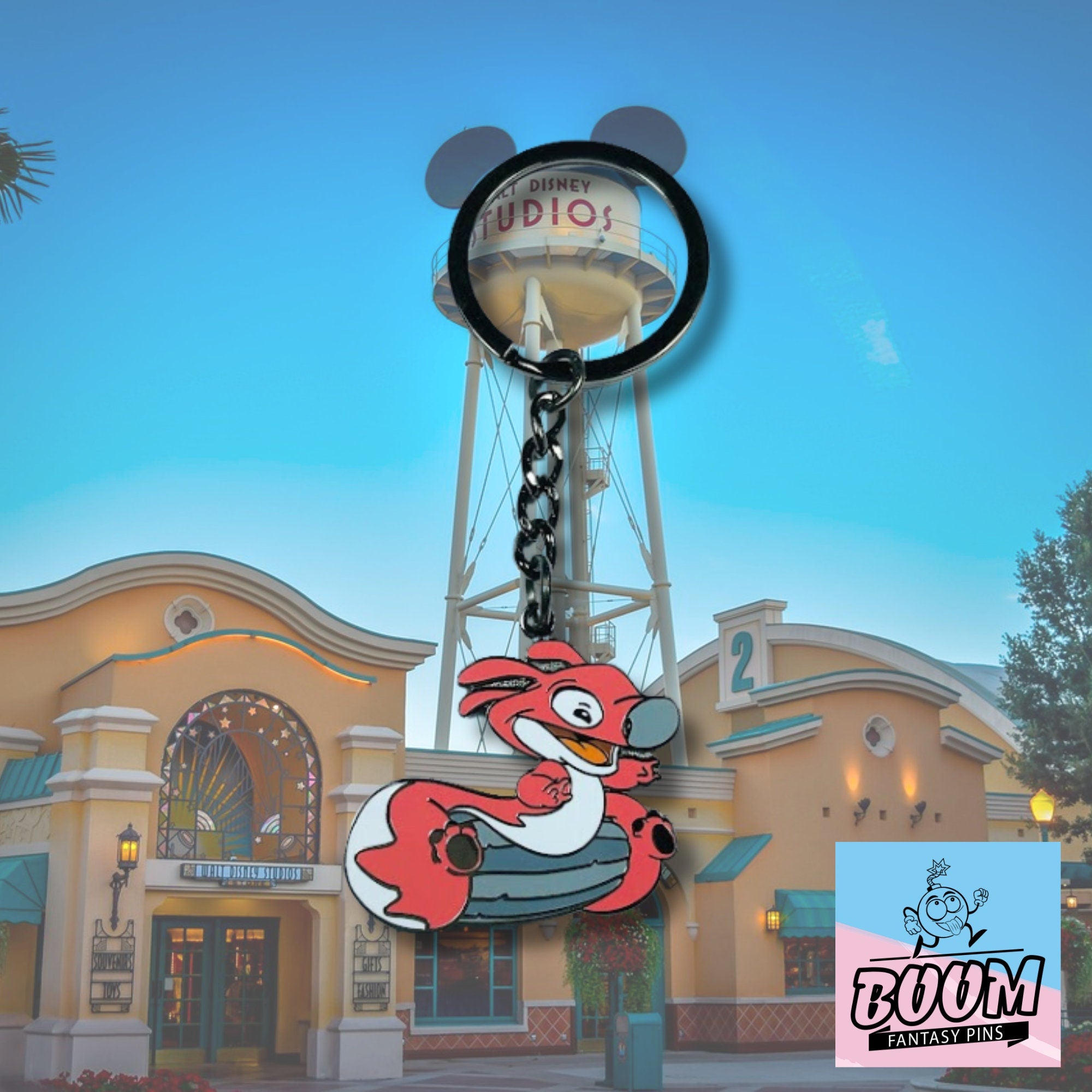 Llavero – Experimento de mantillo 111 de Lilo y Stitch – Disney Fantasy