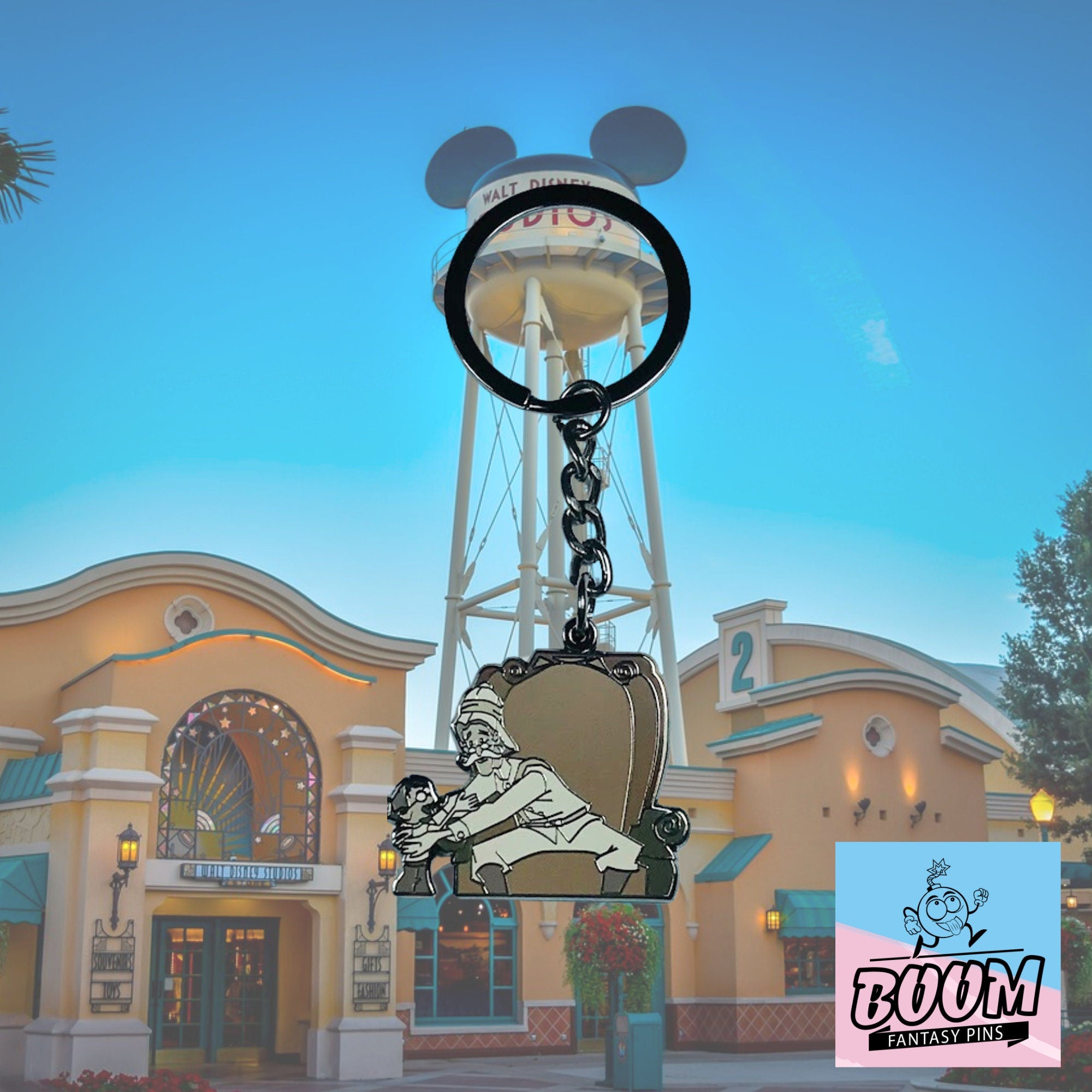 Llavero – Milo Thatch y Thaddeus Thatch de Atlantis: El Imperio Perdido – Disney Fantasy