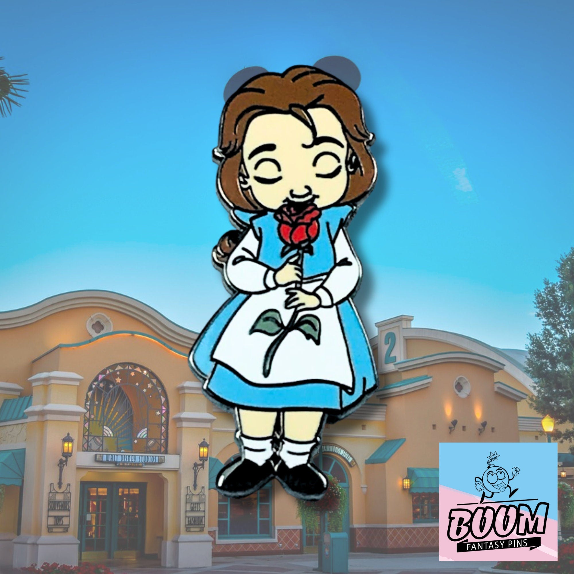 Pin – Belle as a Child from Beauty and the Beast – Disney Fantasy