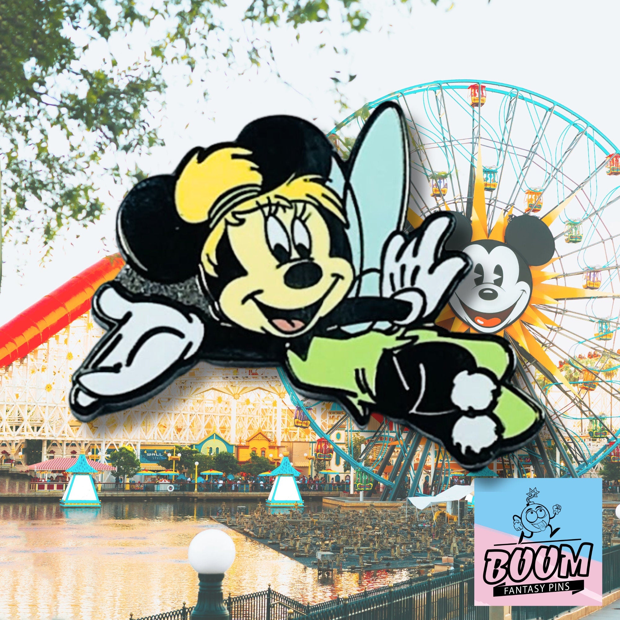 Pin's – Minnie Mouse en Fée Clochette de Disney Fantasy – Disney Fantasy