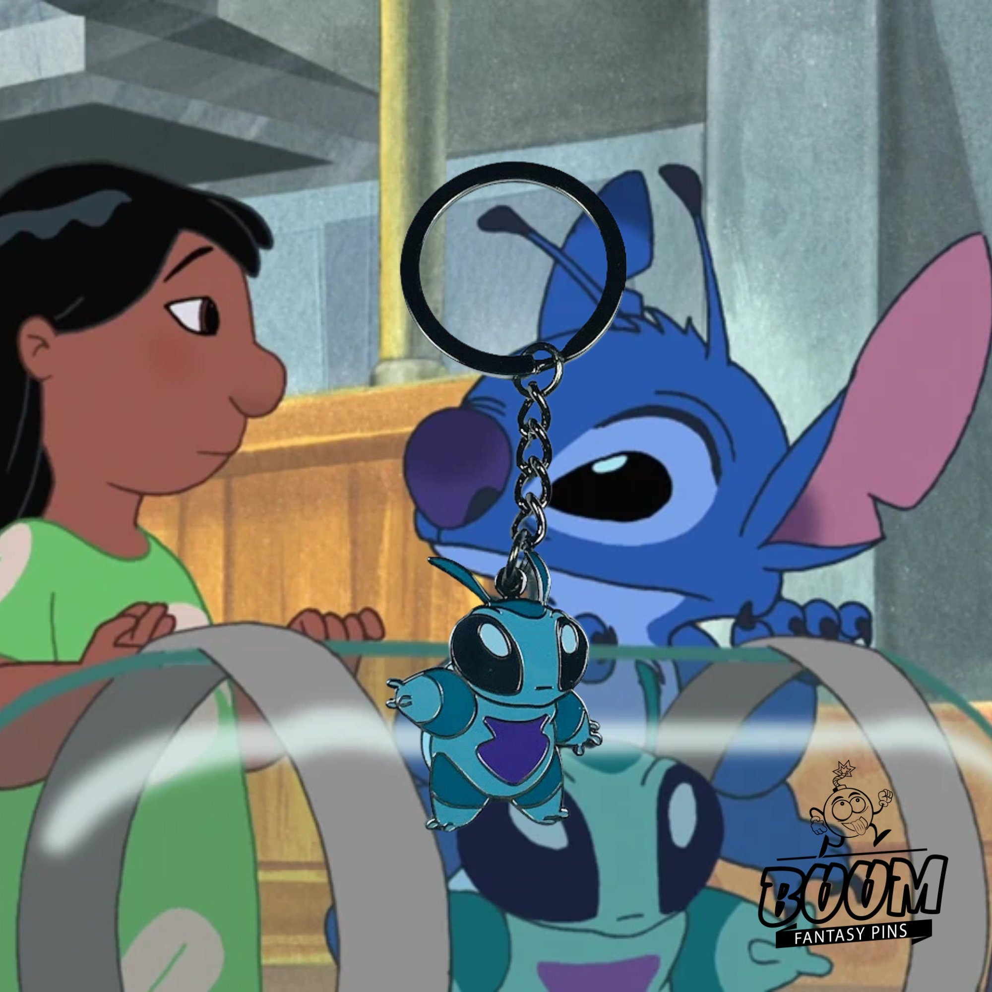 Llavero – Experimento 303 Amnesio de Lilo y Stitch – Disney Fantasy