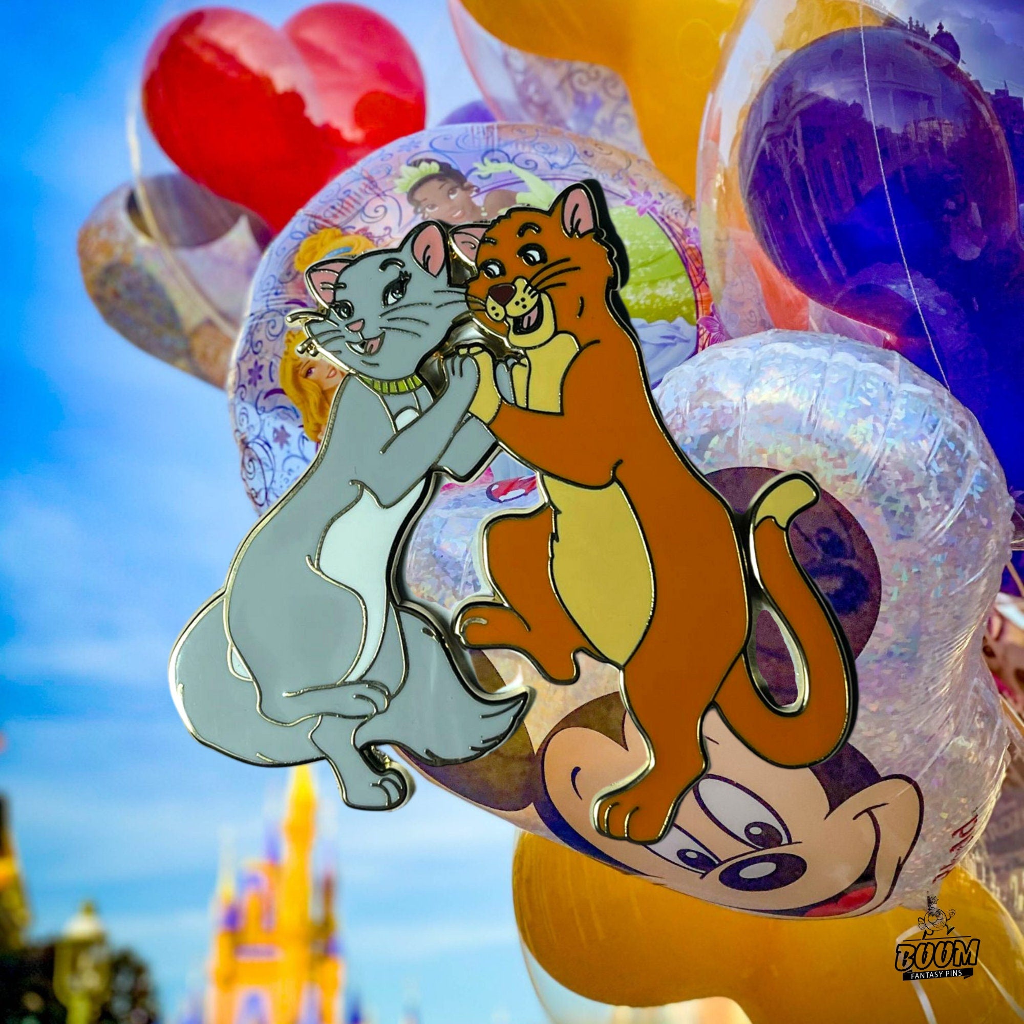 Pin – Duquesa y Thomas O'Malley de Los Aristogatos – Disney Fantasy