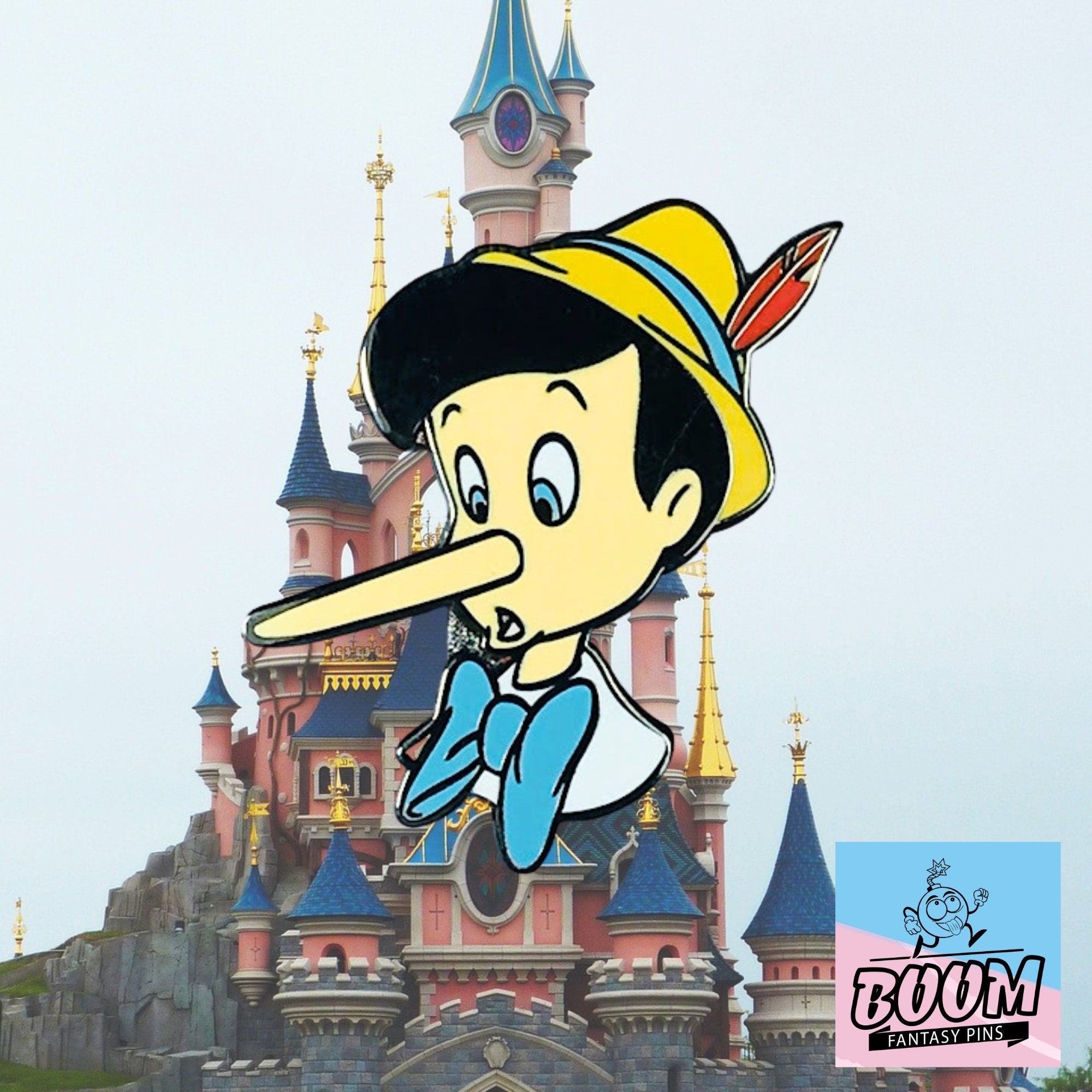 Pin's – Pinocchio du film Pinocchio de Disney Fantasy