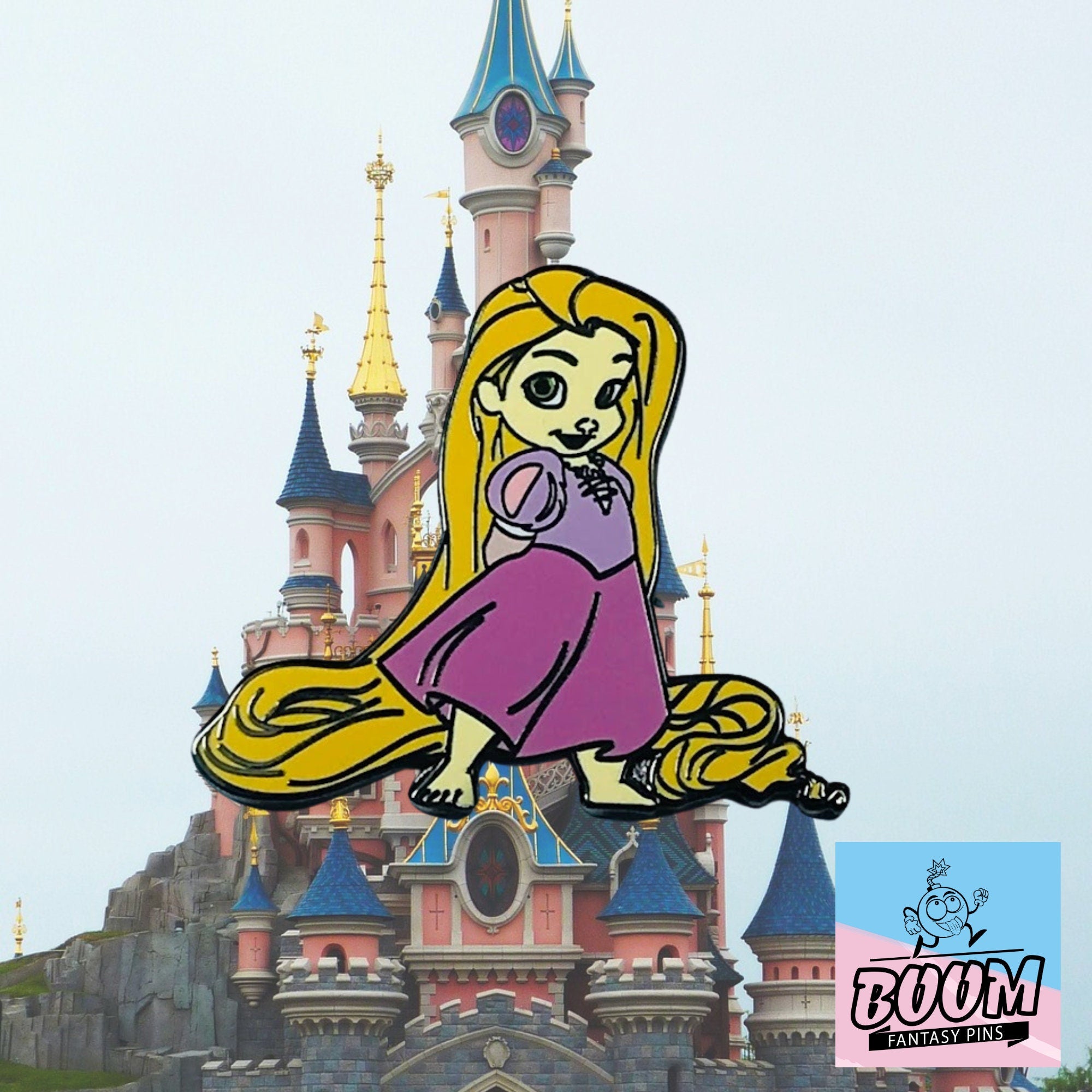 Pin's – Raiponce enfant du film Raiponce – Disney Fantasy